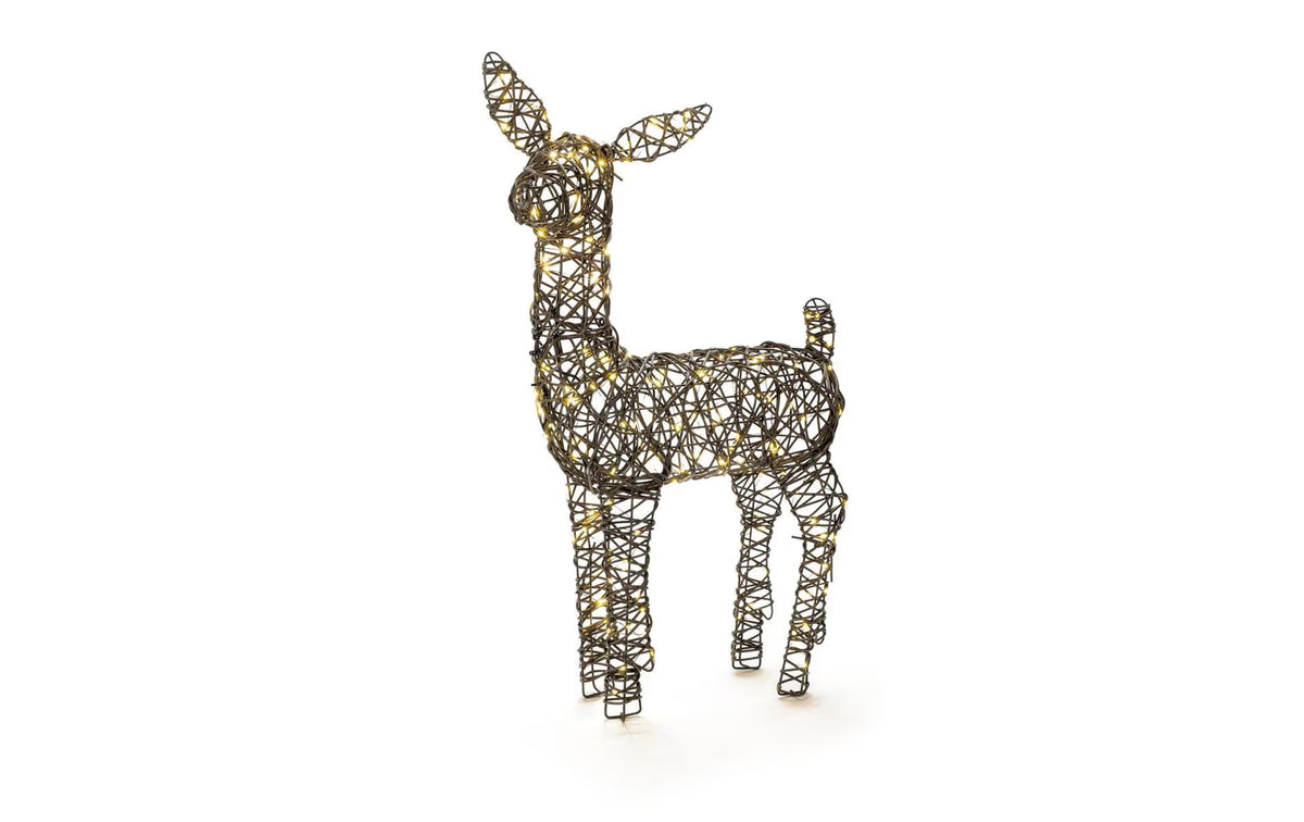 STT LED Rentier Wicker deer