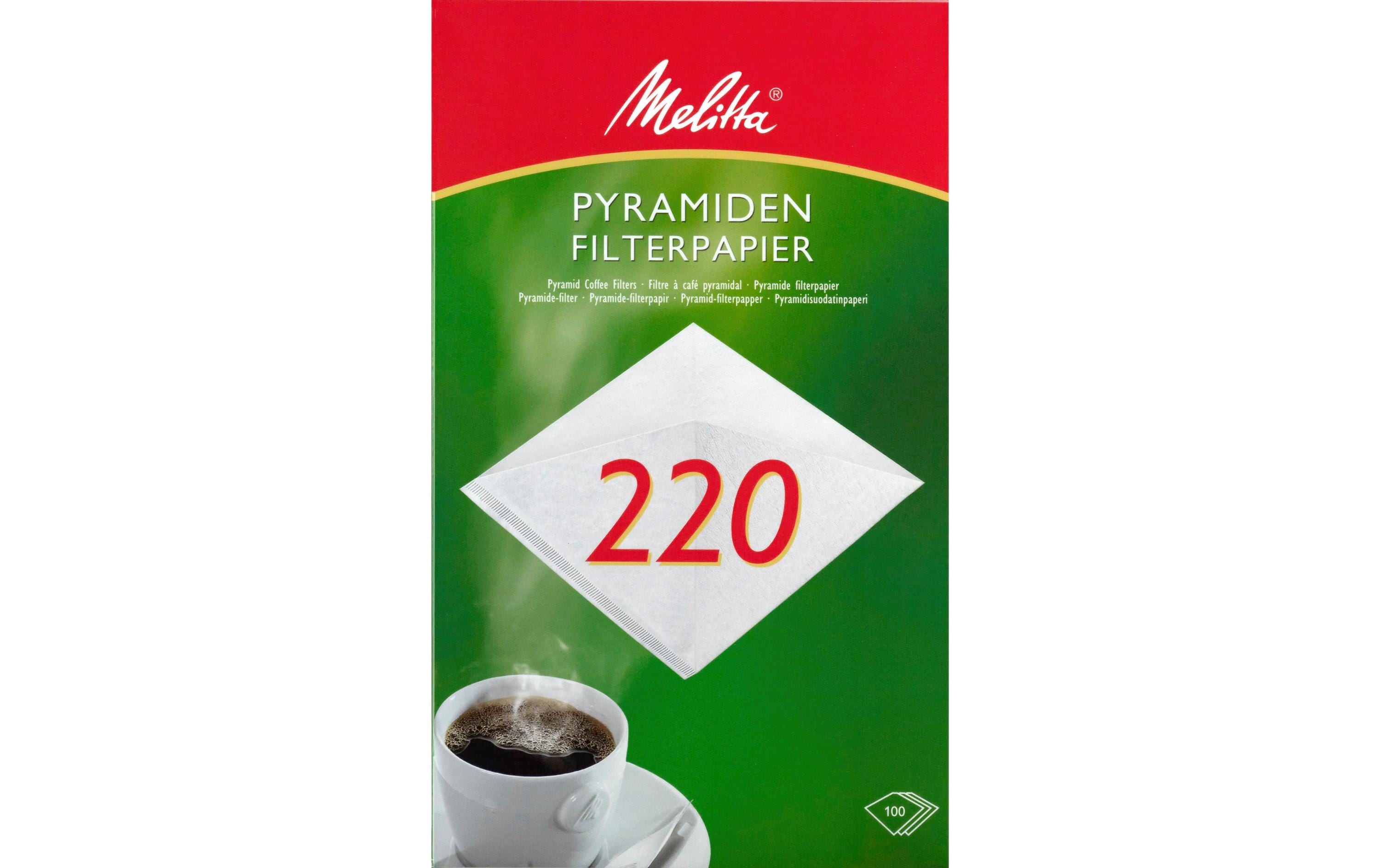 Melitta Filtertüte Pyramide 220, 100 Stück