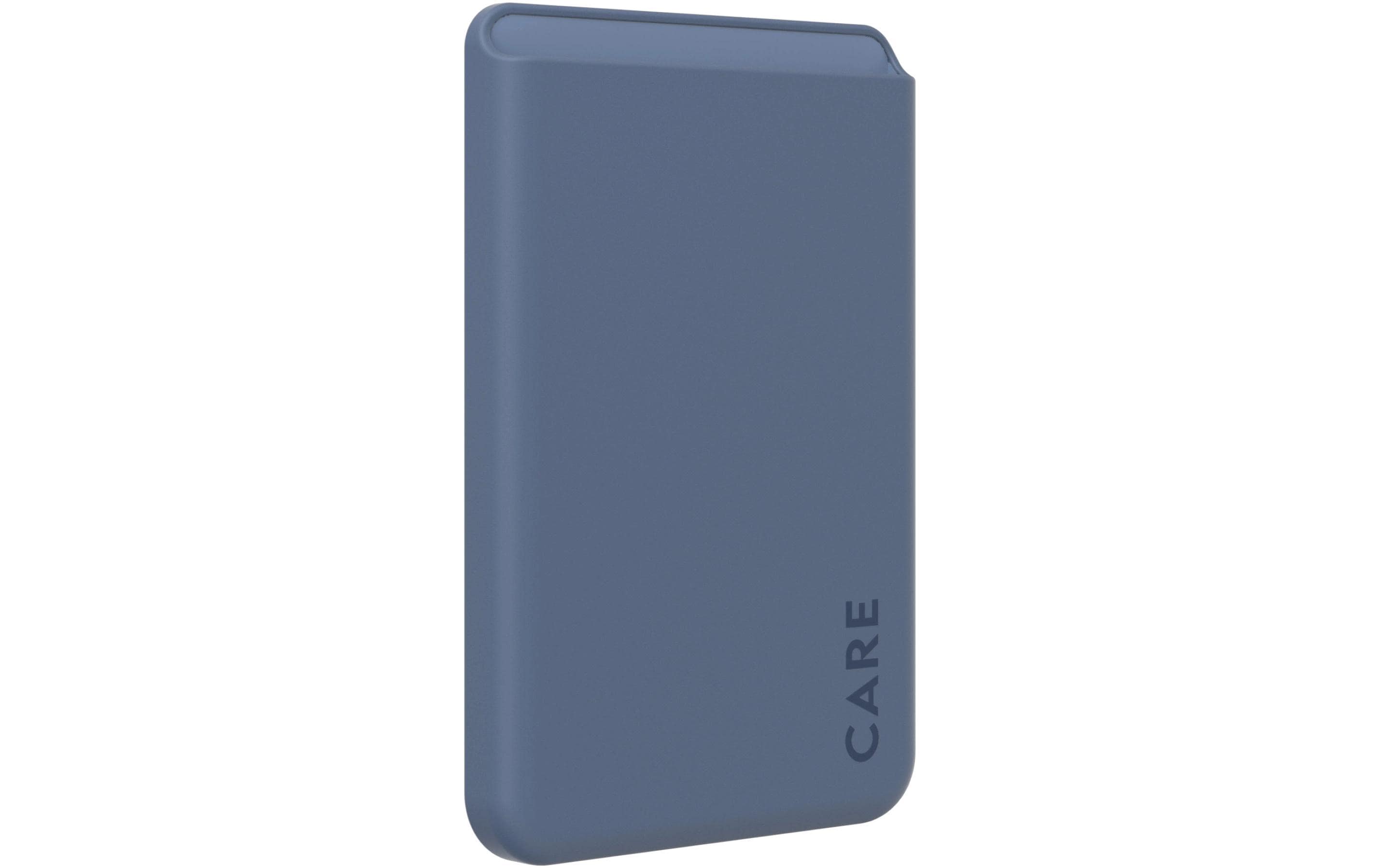 CARE MagSafe Card Holder Blau