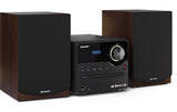 Sharp XL-B517D, braun, Micro Sound System