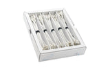 SLIM Patchkabel: 25cm, weiss, 50-Pack