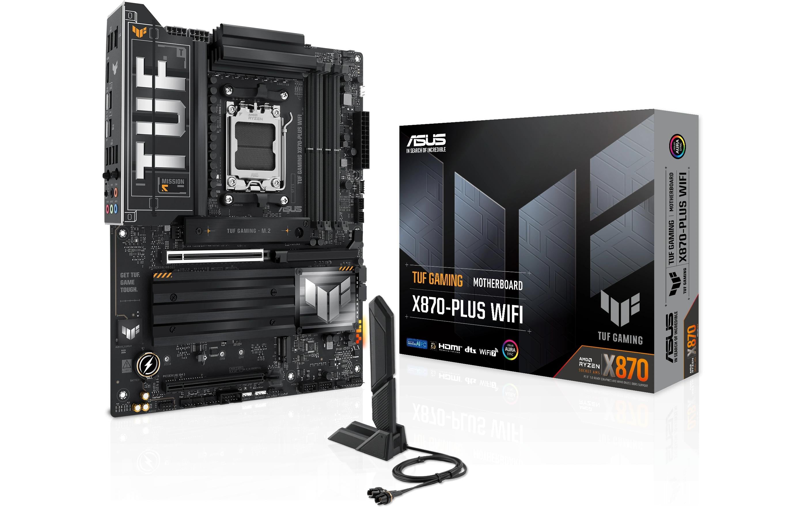 ASUS TUF GAMING X870-PLUS WIFI, ATX, AM5