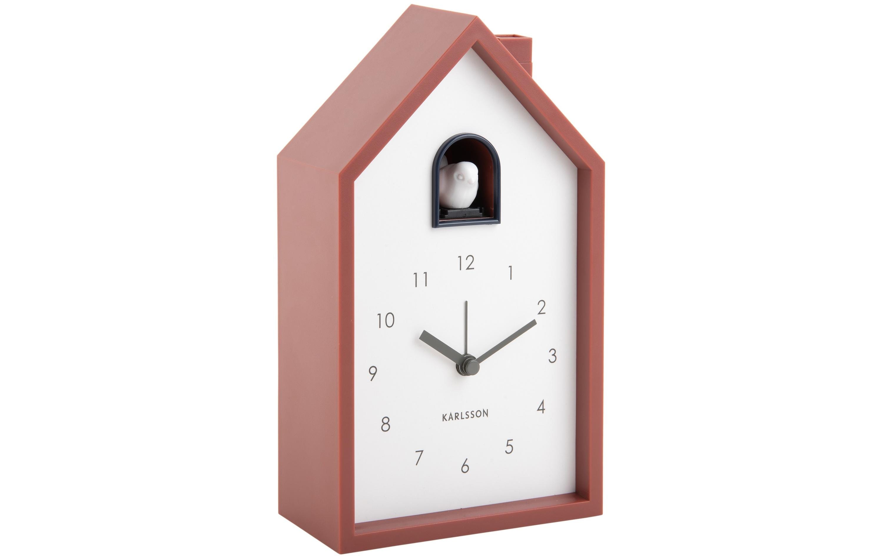 KARLSSON, Kuckuck-Wecker Red ochre