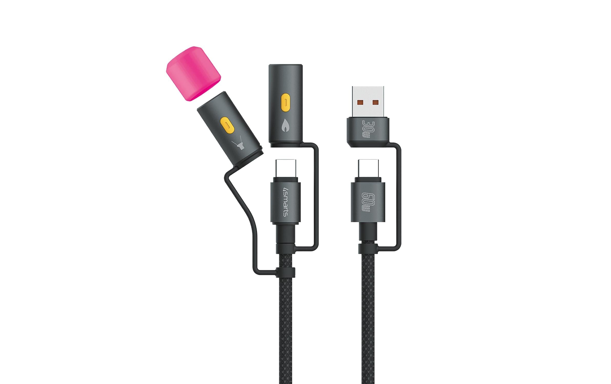 4smarts USB-C Kabelset 4in1