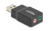 Delock USB-A Stecker-2x3.5mm Klinke
