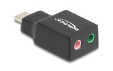 Delock USB-C Stecker-2x3.5mm Klinke