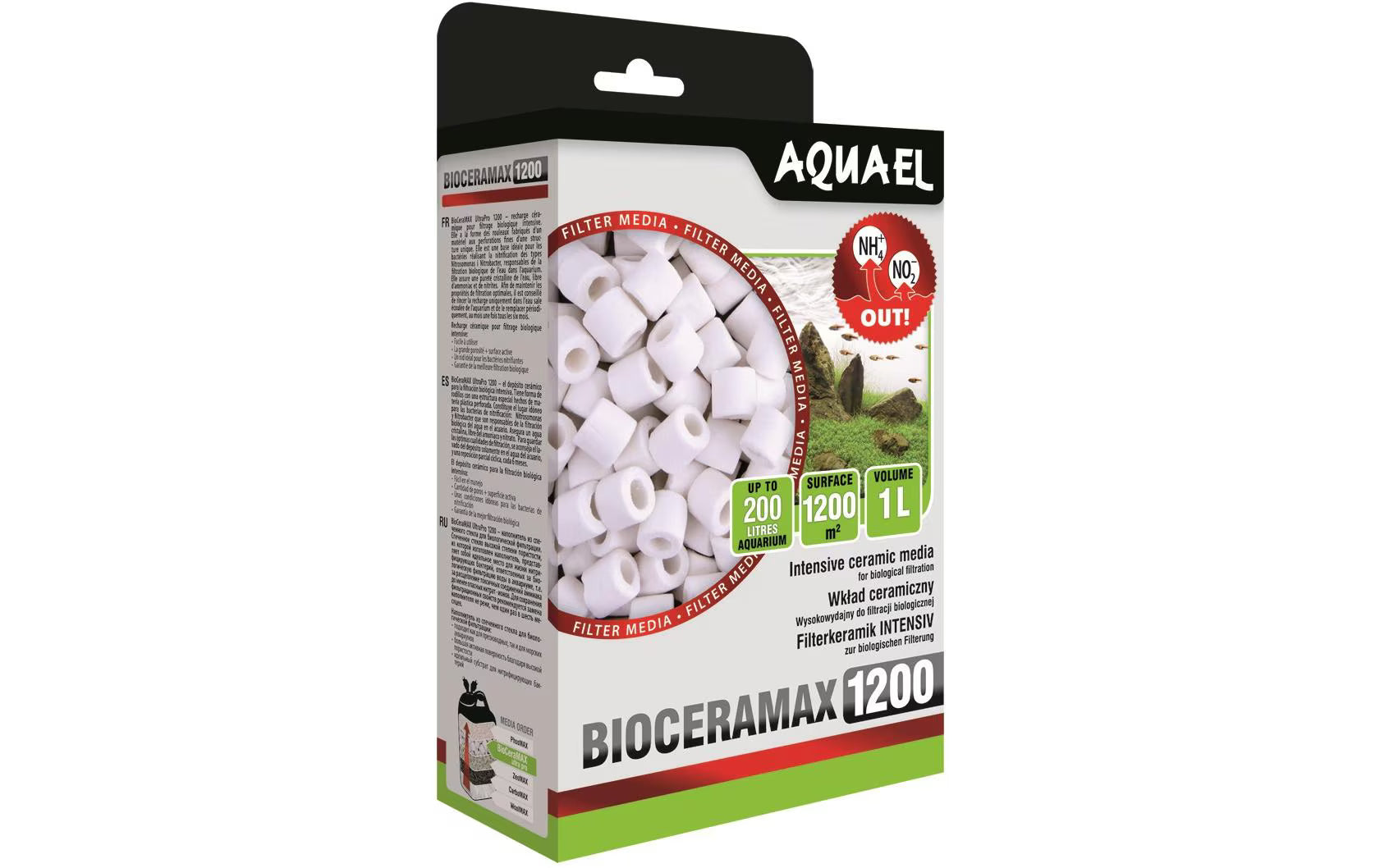 Aquael Filterm. Bioceramax Ultrapro 1200