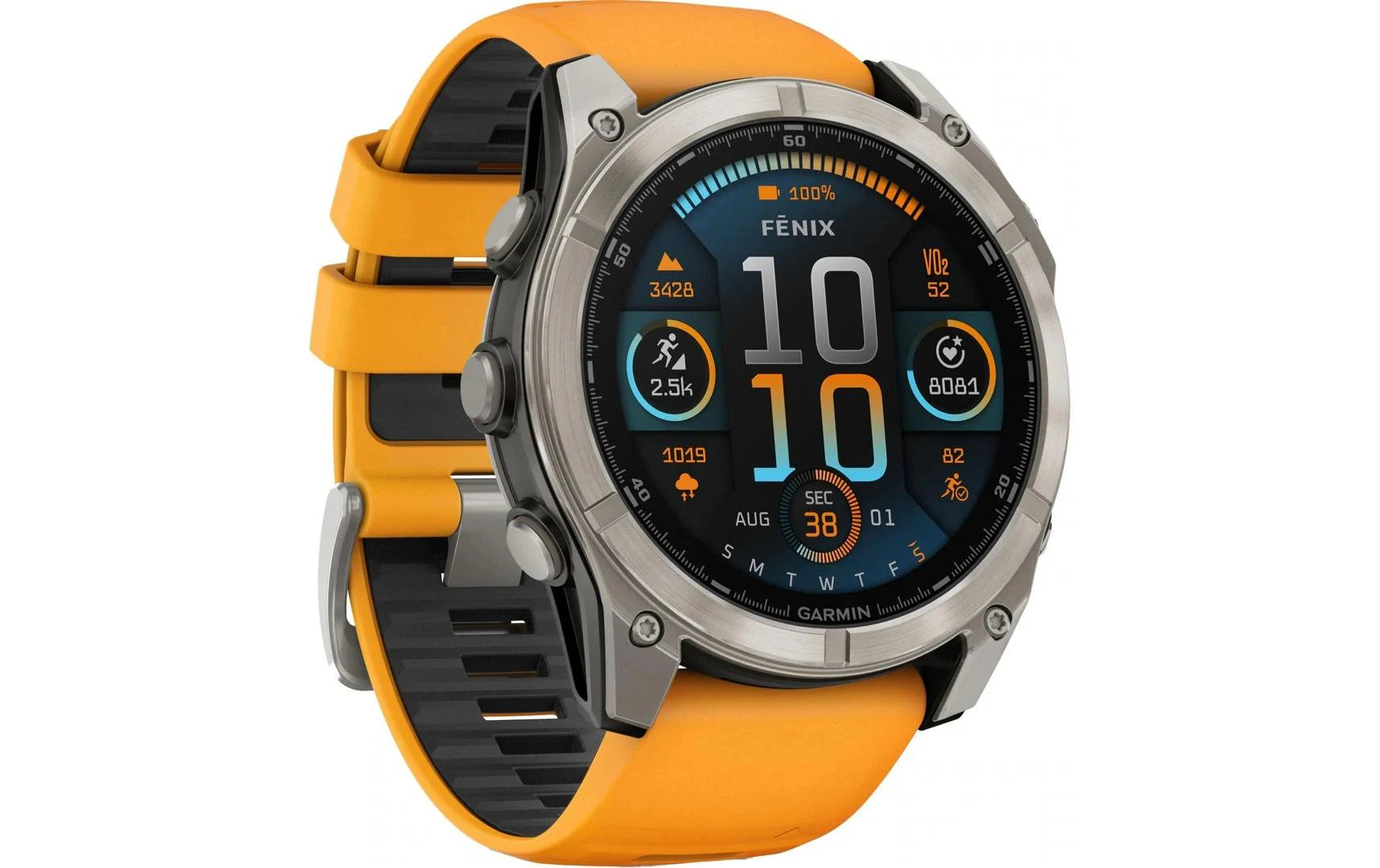 GARMIN, Sportuhr Fenix 8 AMOLED Sapphire, 5