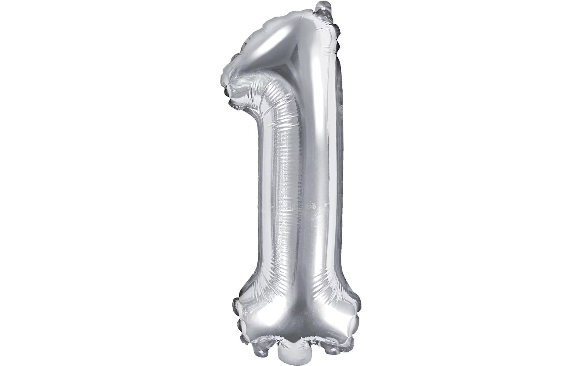 Partydeco Folienballon Zahl 1 klein