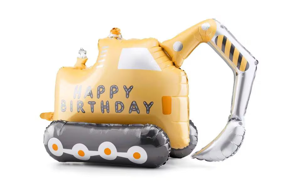 Partydeco Folienballon Bagger
