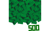 BLOX 500 grüne 8er Steine lose