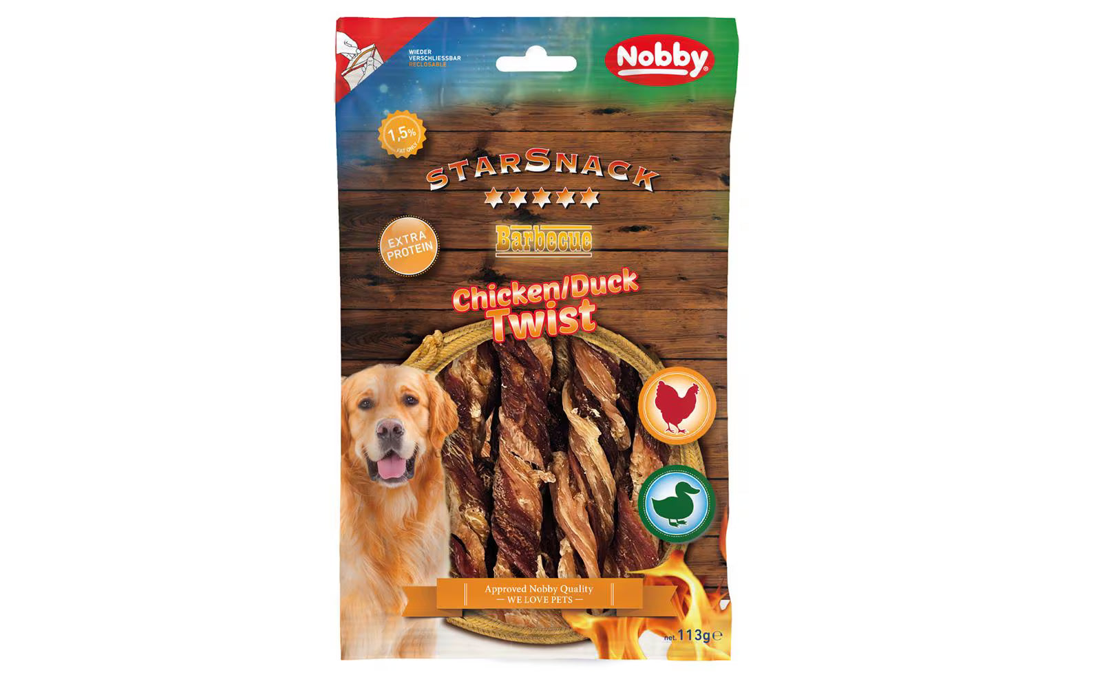 Nobby StarSnack Barbecue Chicken/Duck