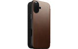 NOMAD Modernes Leder Folio Braun