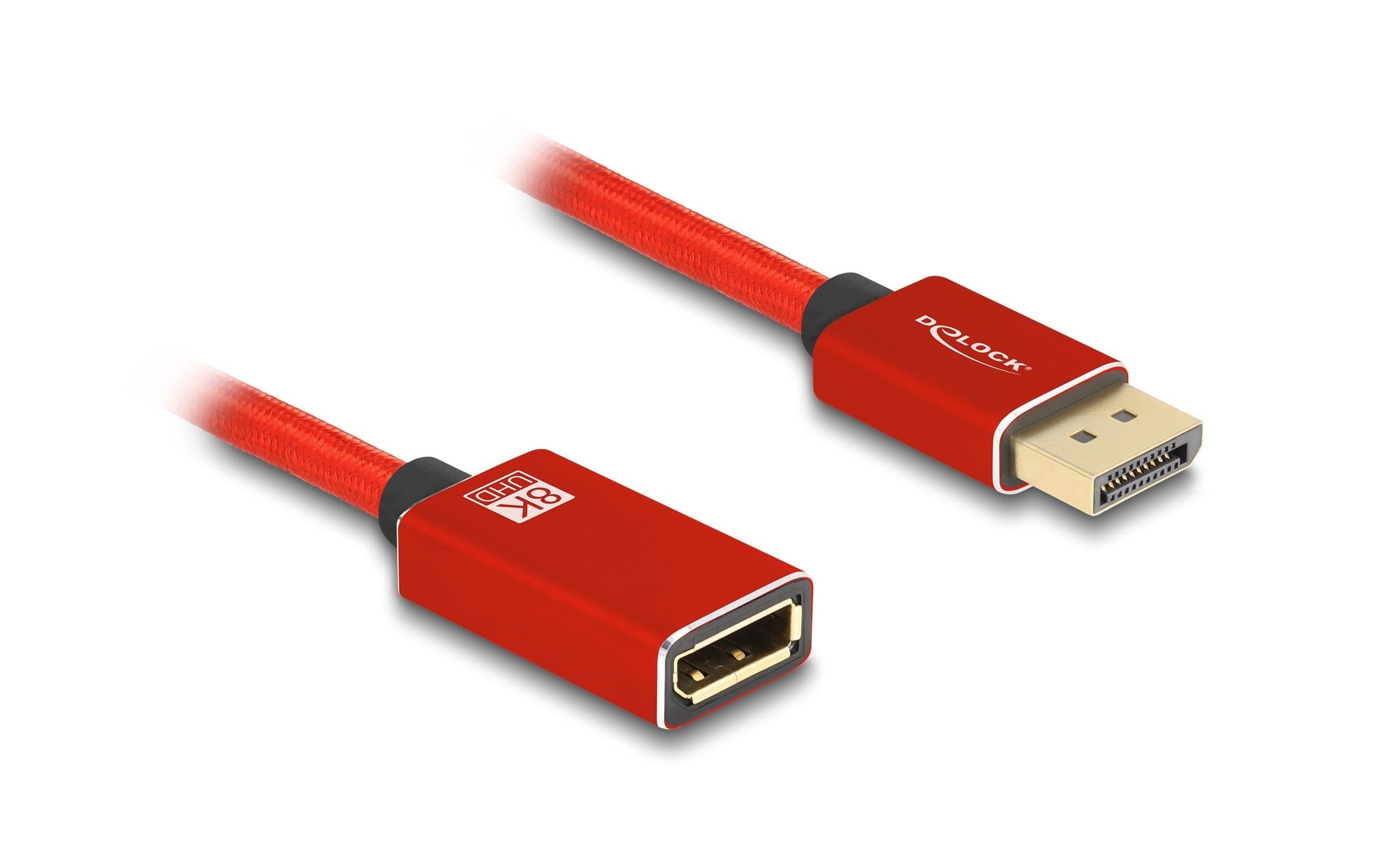 Delock, Verlängerungskabel 8K 60 Hz Display