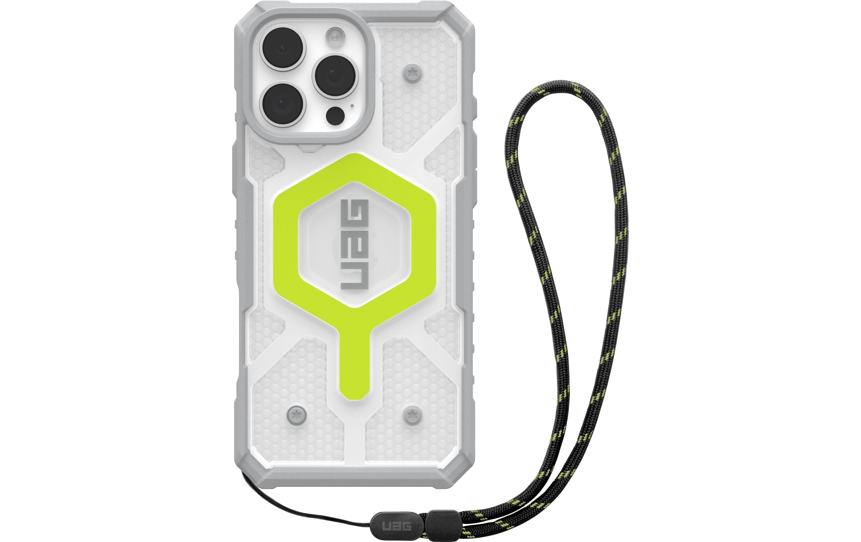 UAG Pathfinder Clear Mag+Lanyard neon