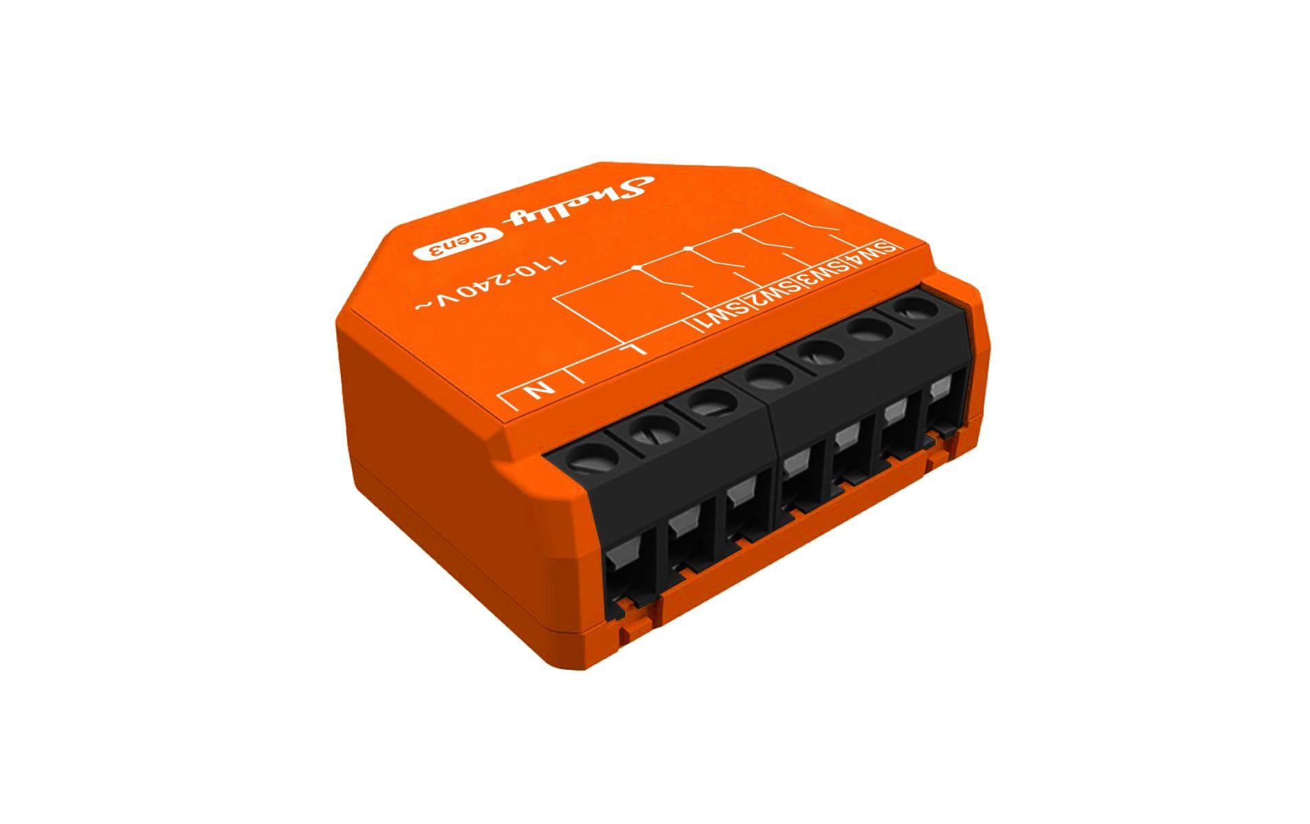Shelly Plus I4 Gen 3 WIFI-IO-Interface