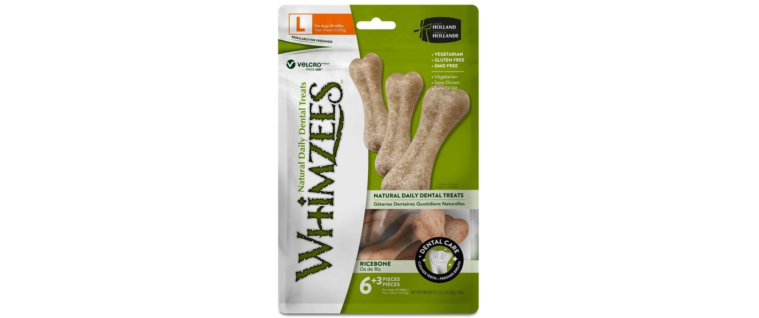 Whimzees Reisknochen Gr.L 360g