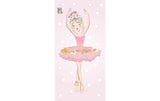 Jerry Fabrics Baby-Badetuch Ballerina