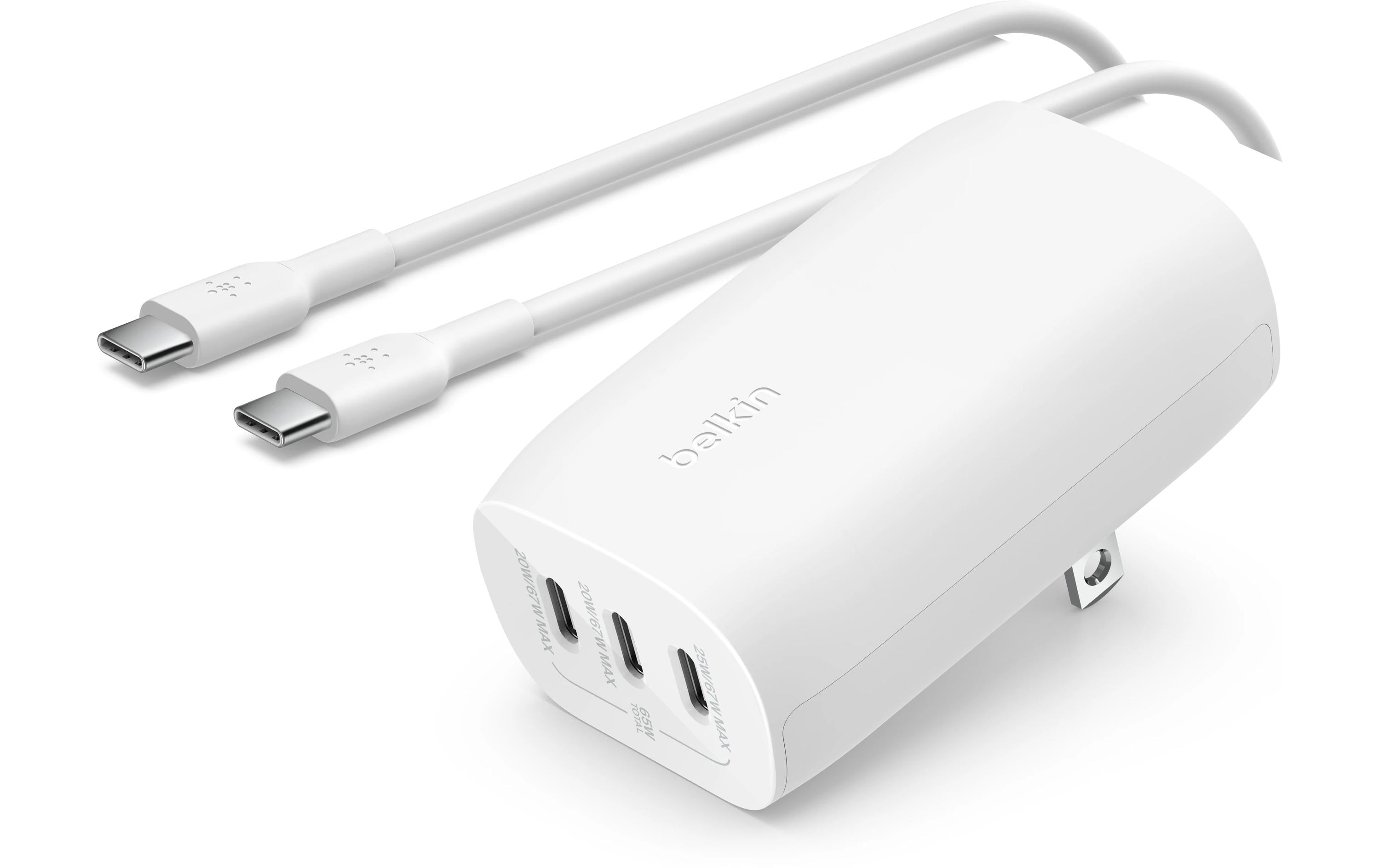 BELKIN BoostCharge 67 W Ladegerät triple