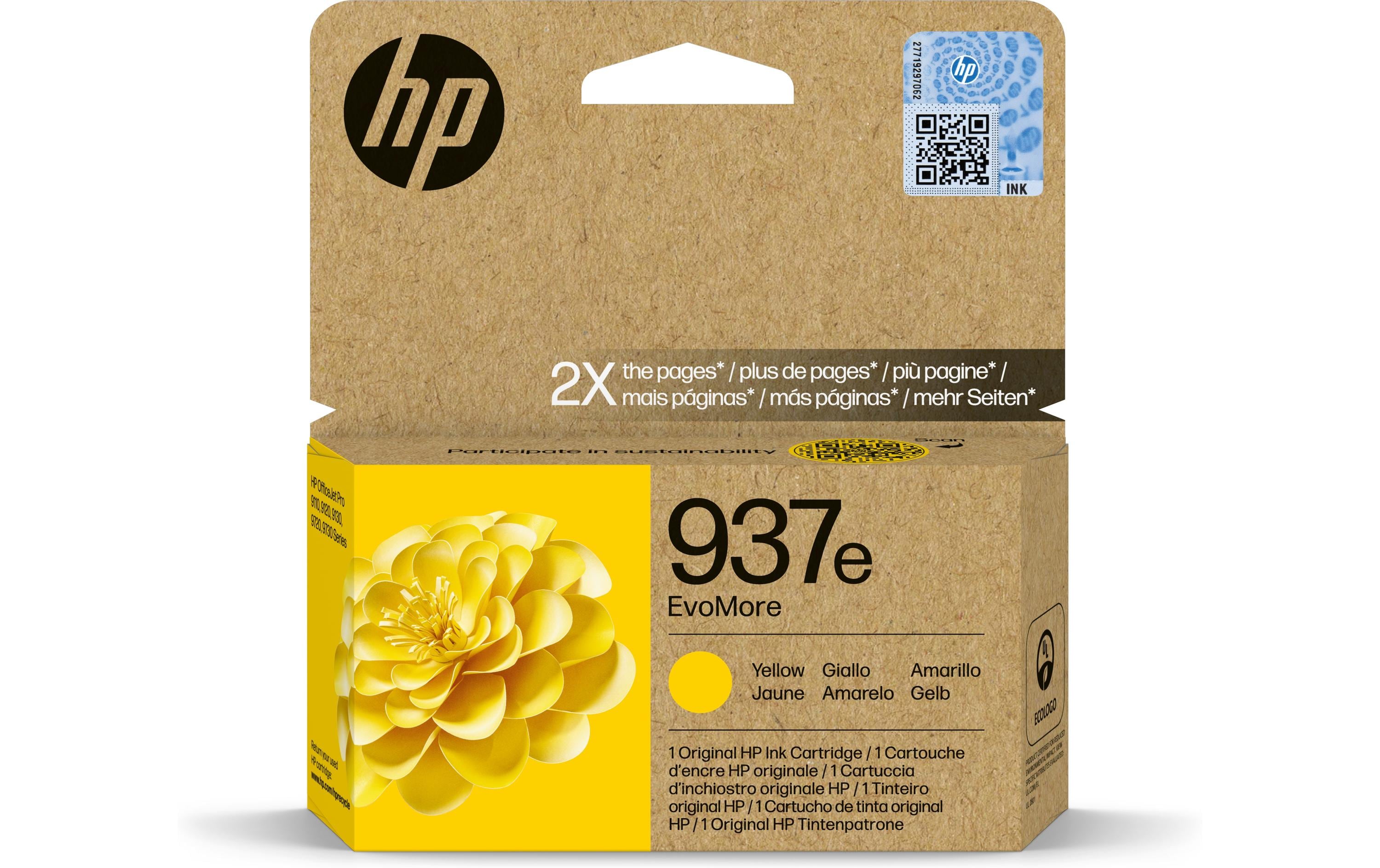 HP, Tinte Nr. 937e (4S6W8NE) Yellow