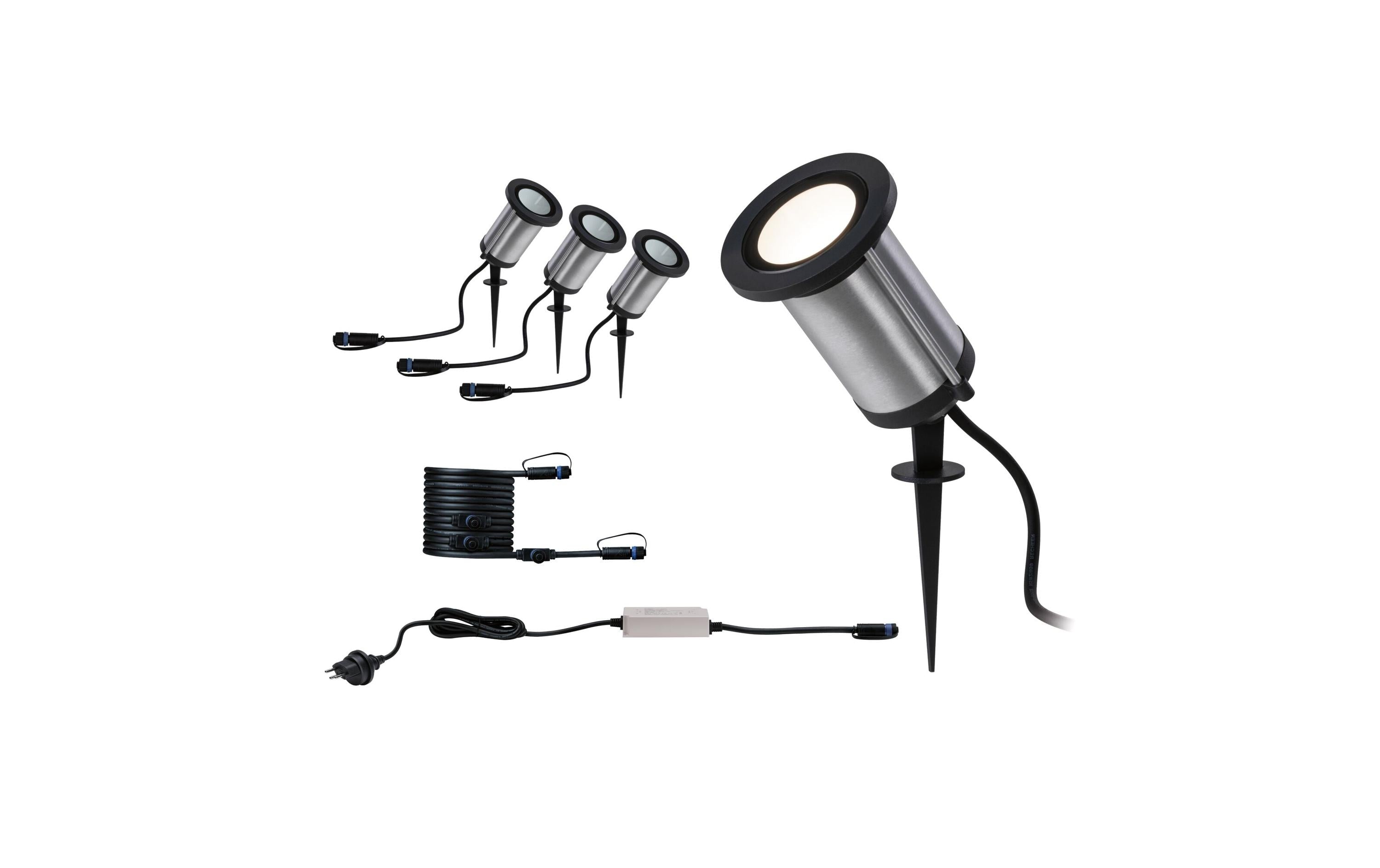Paulmann Gartenspot SET 3x6W 310lm 3000K