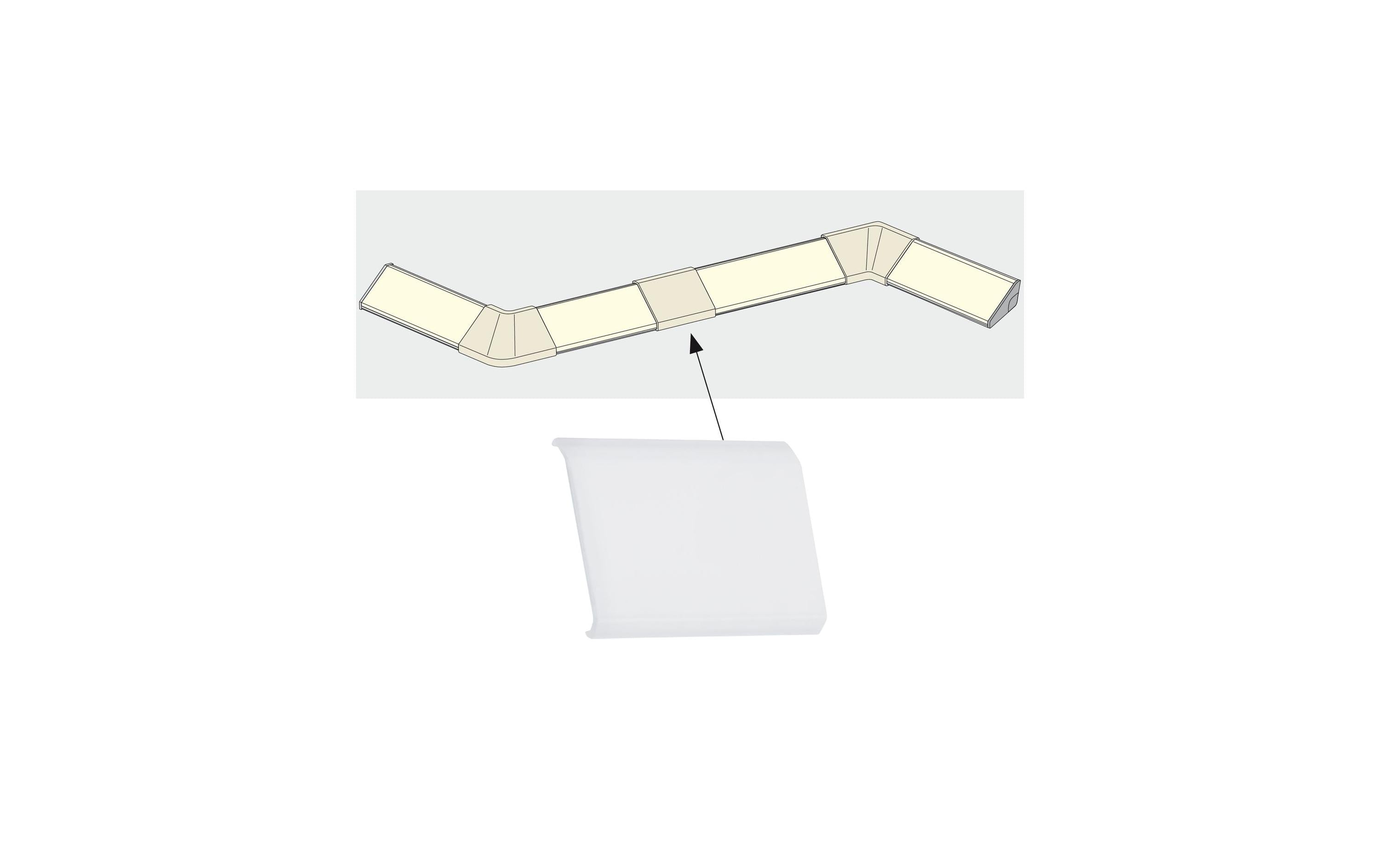 Paulmann Delta Profil Abdeckung 4 Stk.