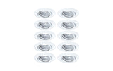 Paulmann EBL Set Base weiss/metall