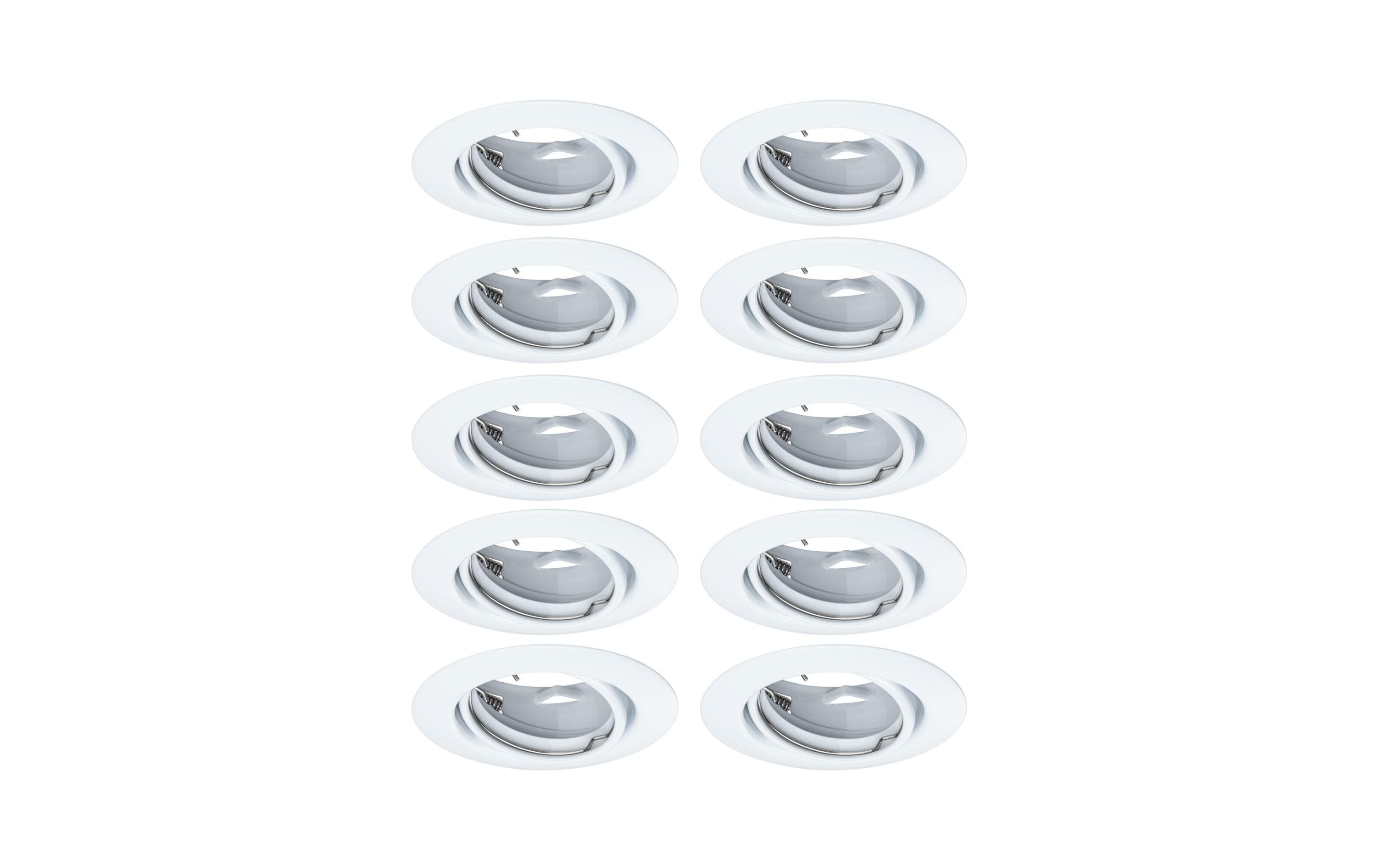 Paulmann EBL Set Base weiss/metall