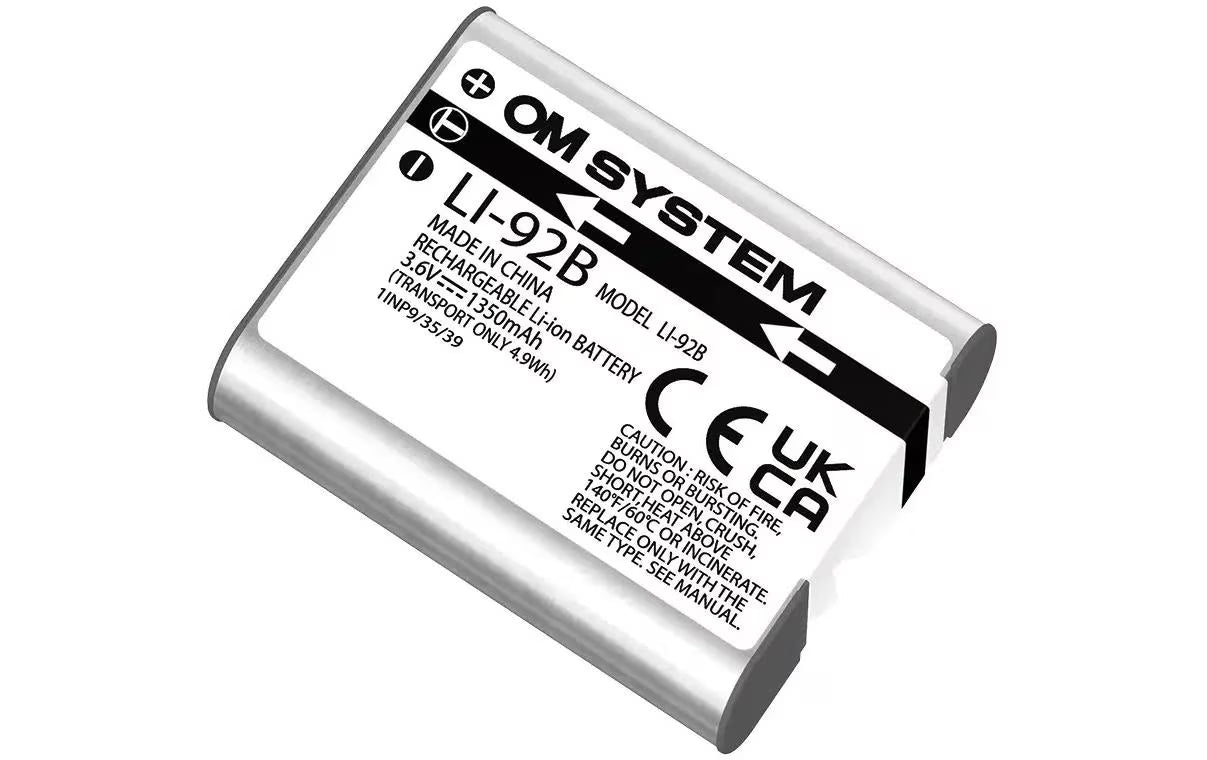 OM SYSTEM LI-92B Lithium Ion Battery