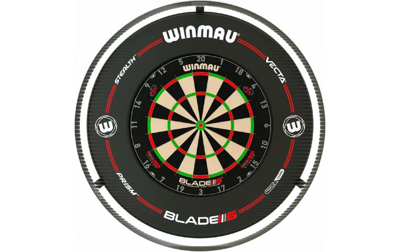 Winmau Dartboard Plasma Light black Prof.
