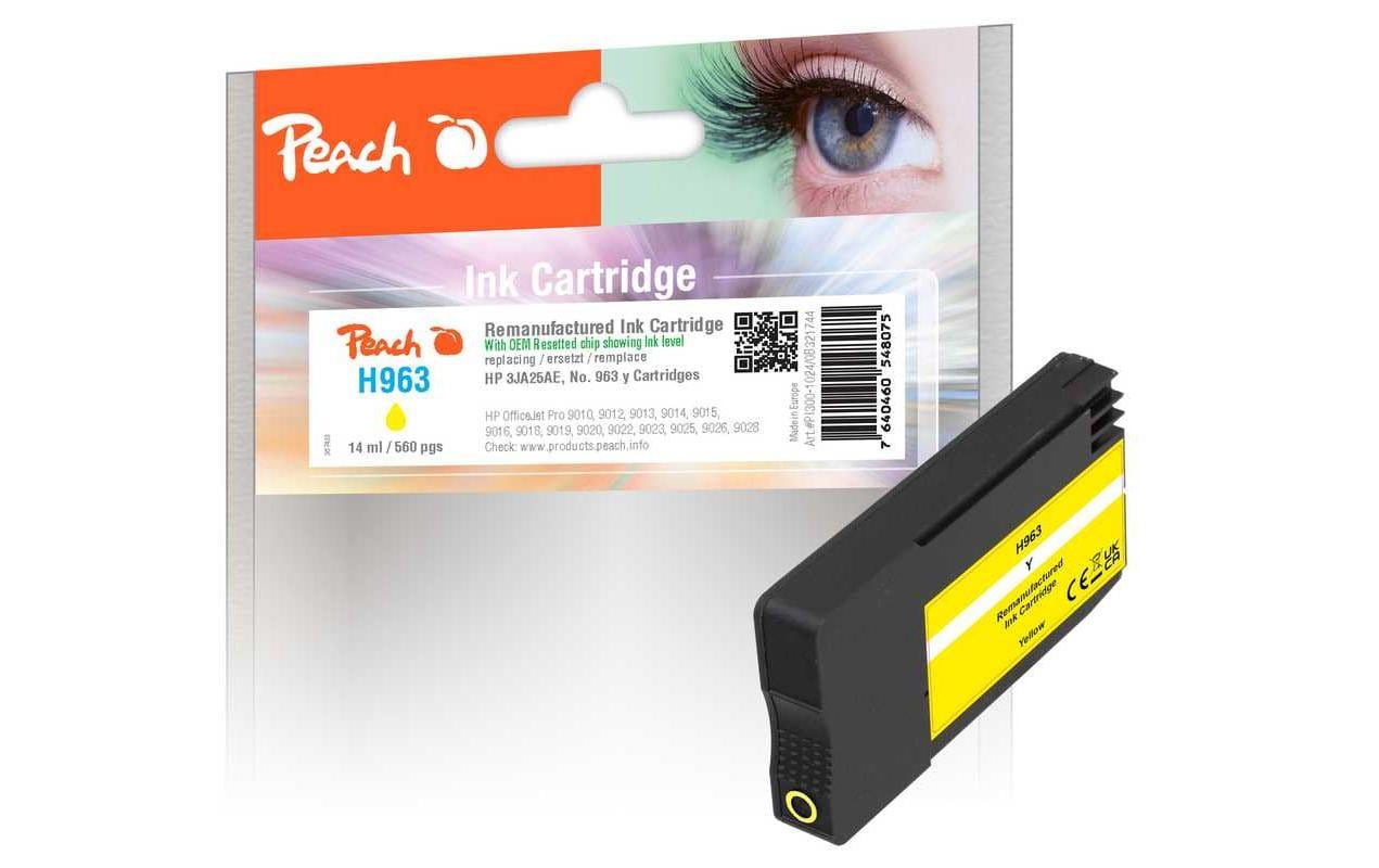Peach Toner HP No. 963 Y, 3JA25AE