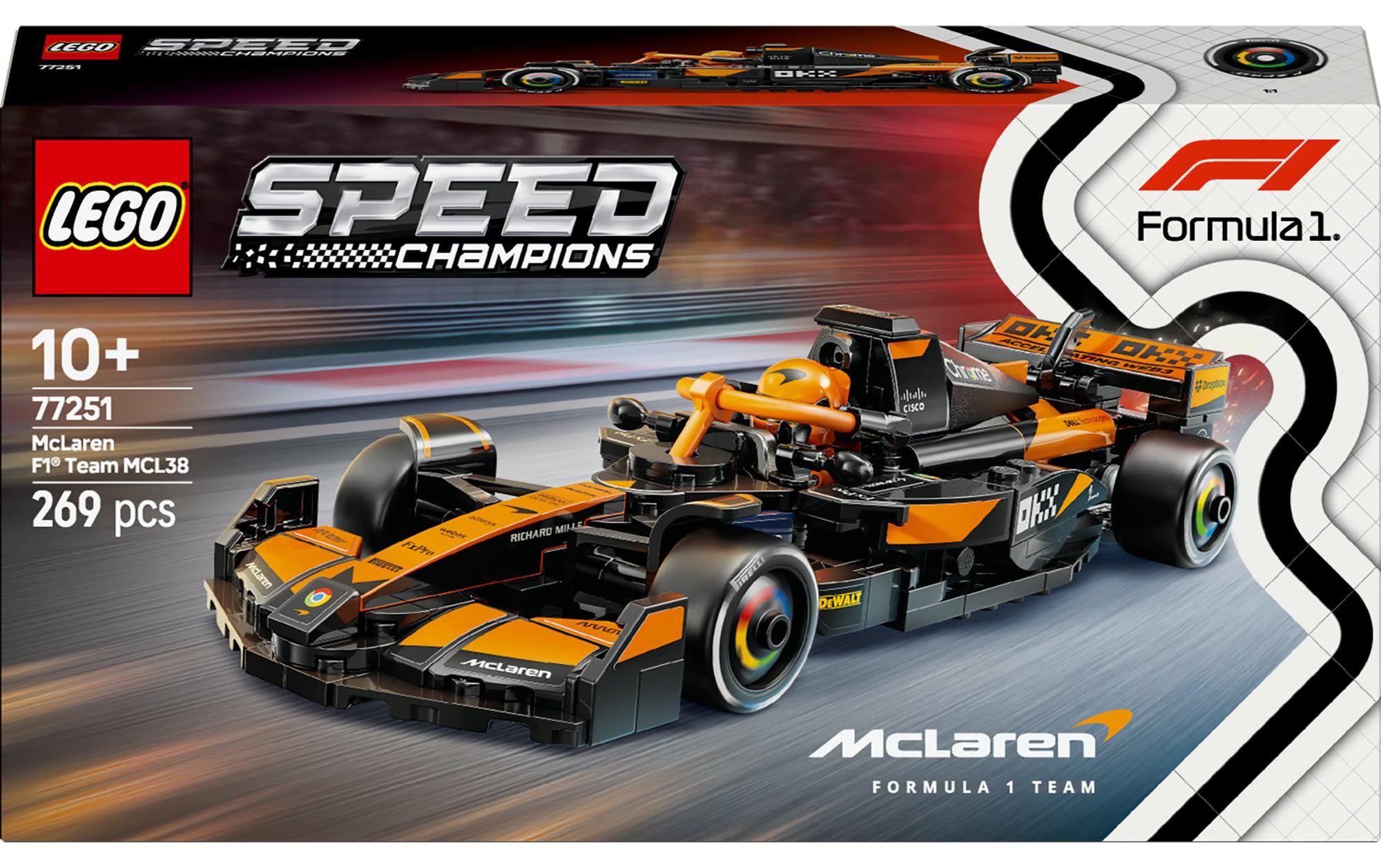 LEGO McLaren F1® Team MCL38 Rennauto