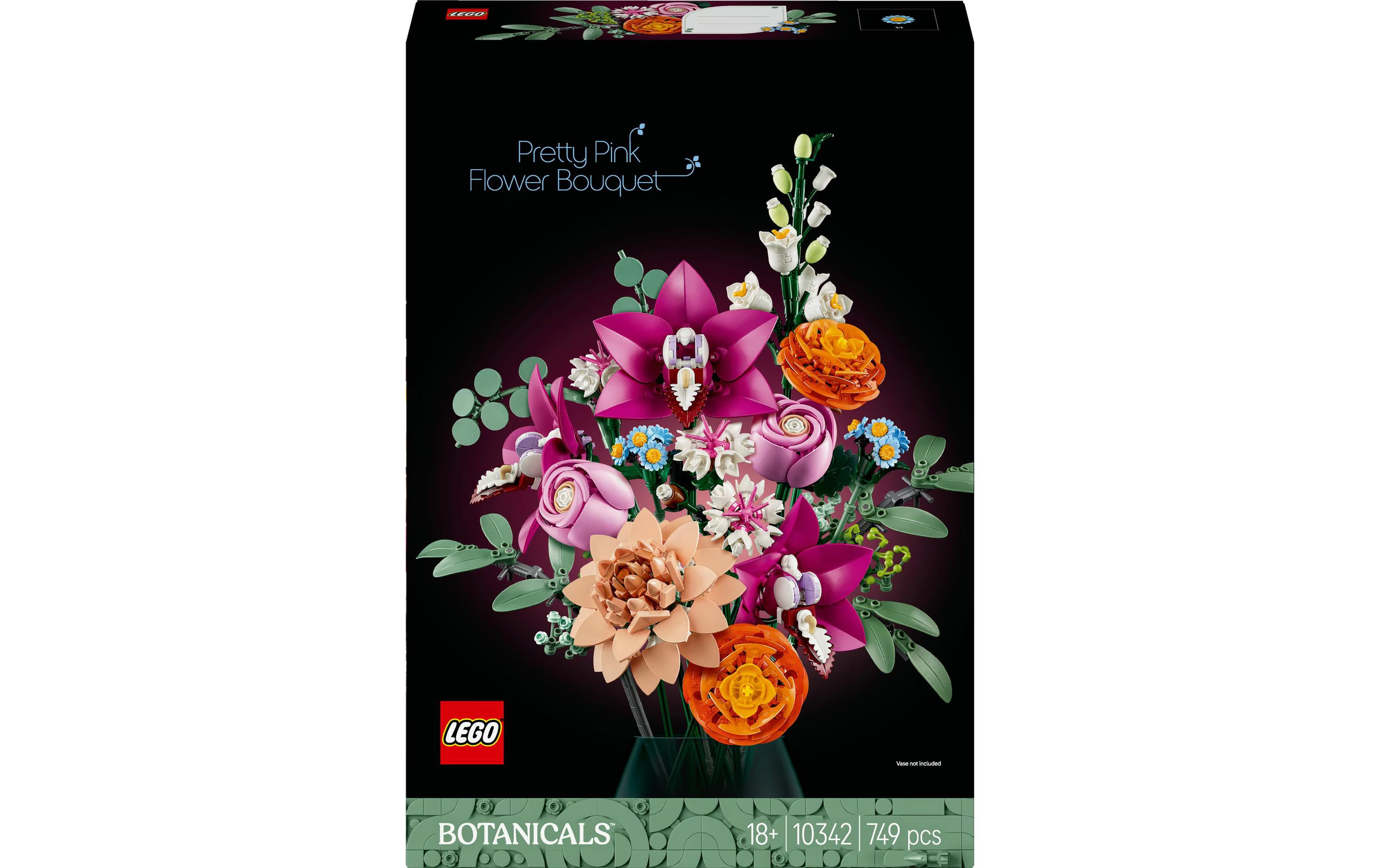 LEGO Schöner Rosafarbener Blumenstrauss