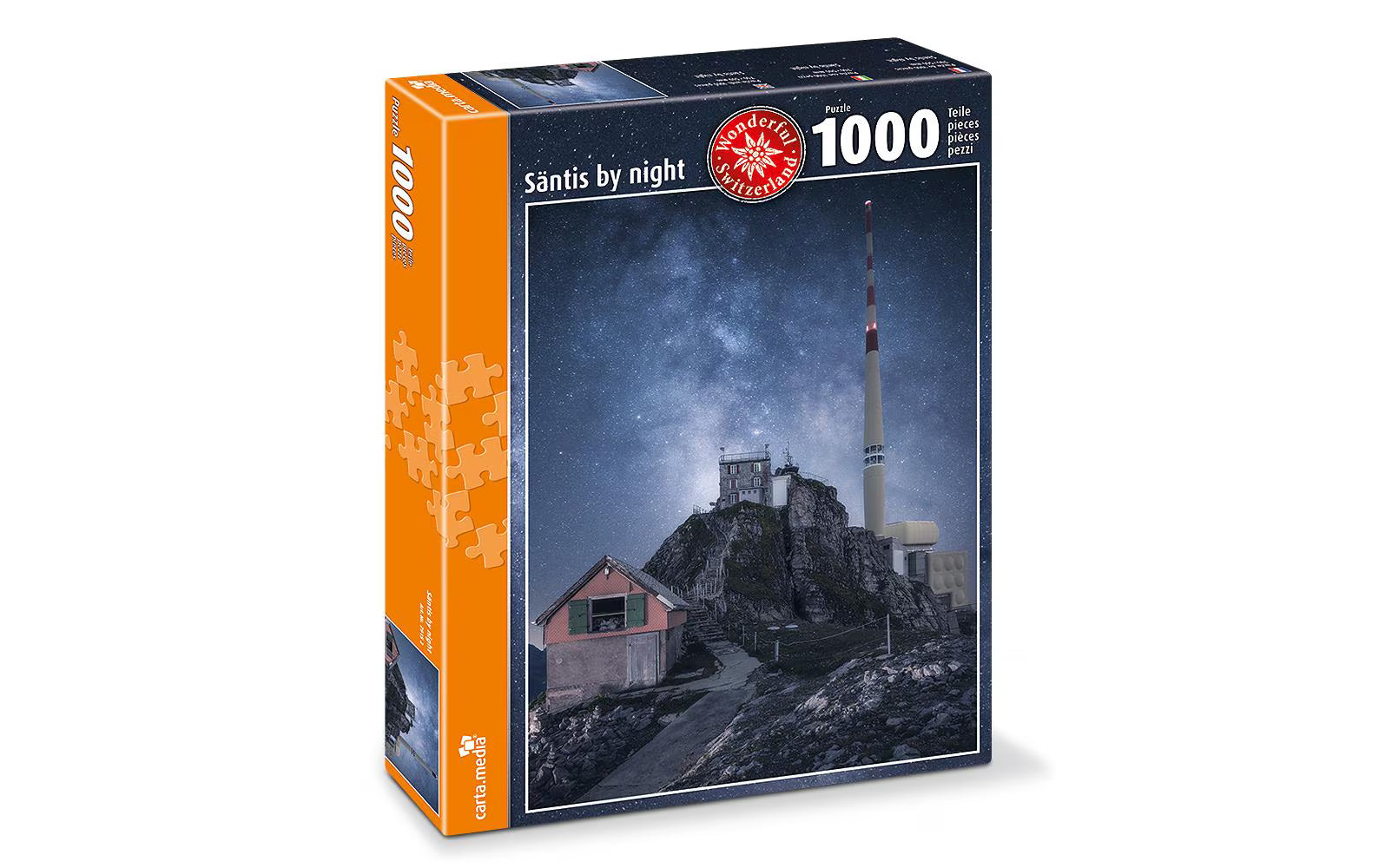 Puzzle Säntis by Night