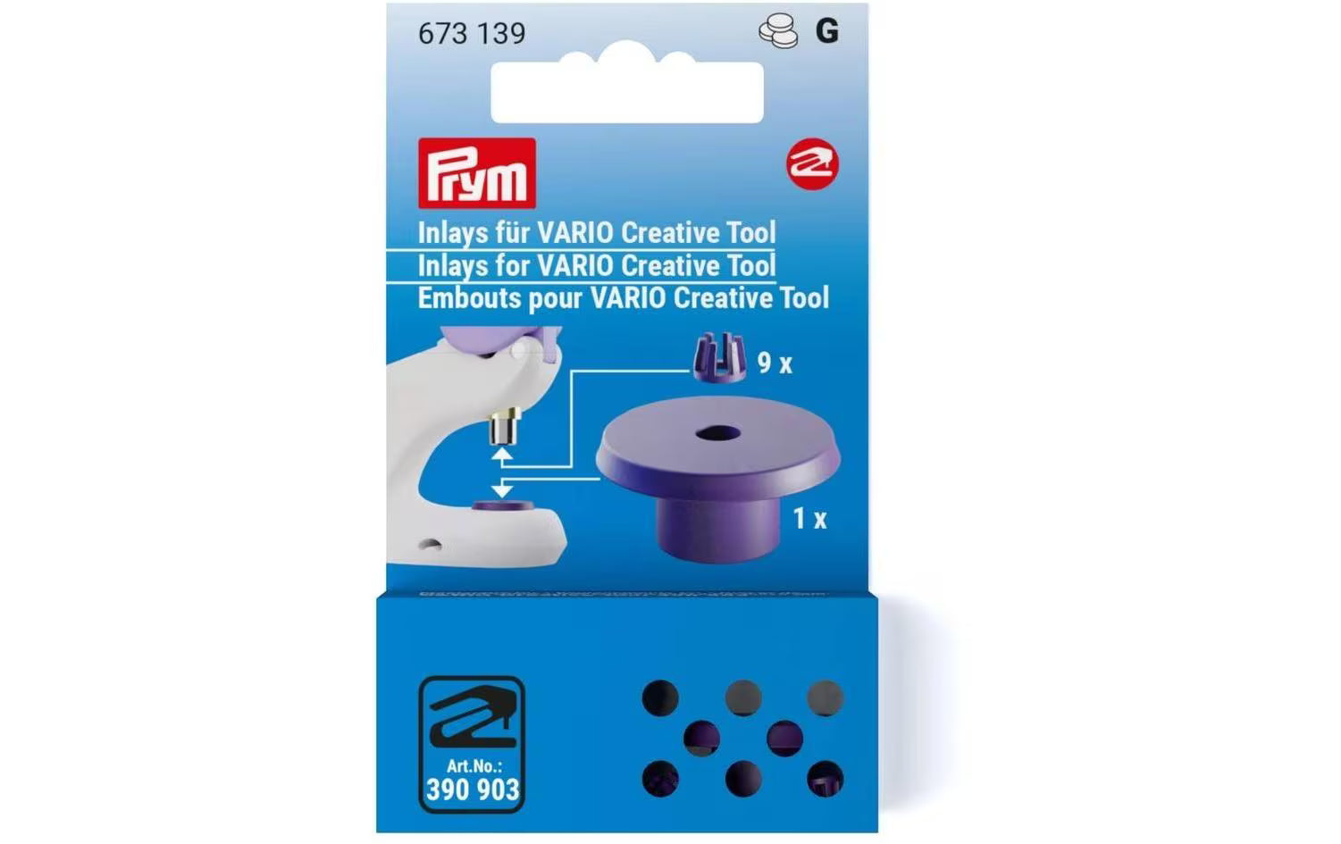 Prym Inlays für VARIO Creative Tool