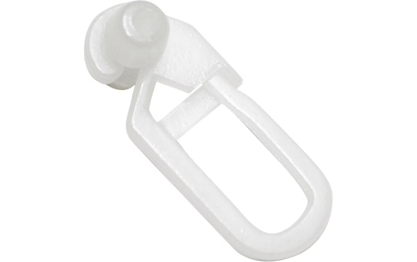 Gardinia Rollringe Thasos, 20 Stück, Weiss
