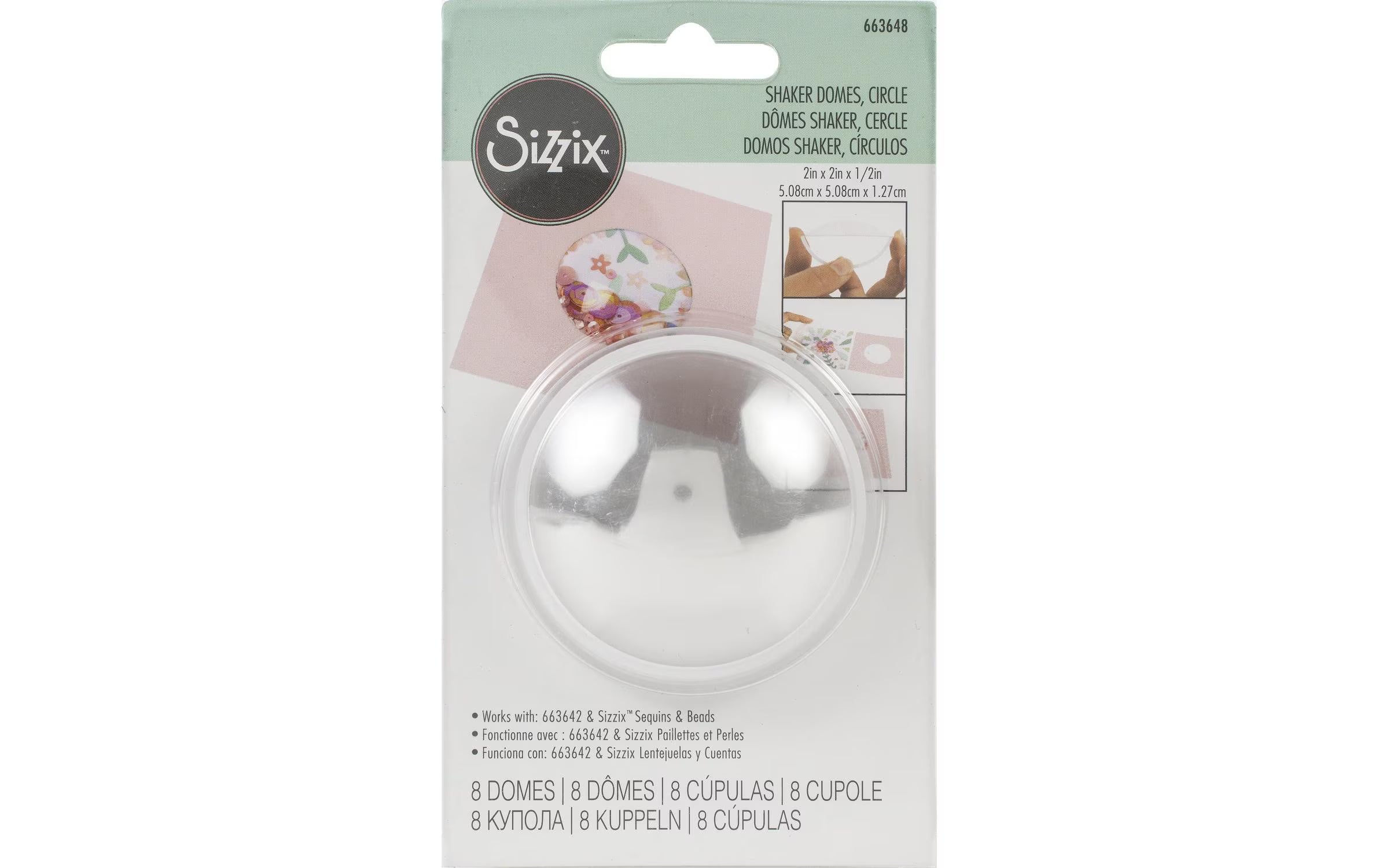 Sizzix Schüttelkuppel 3D Kreis 2