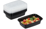 relaxdays Menuebox Meal Prep 1 Fach