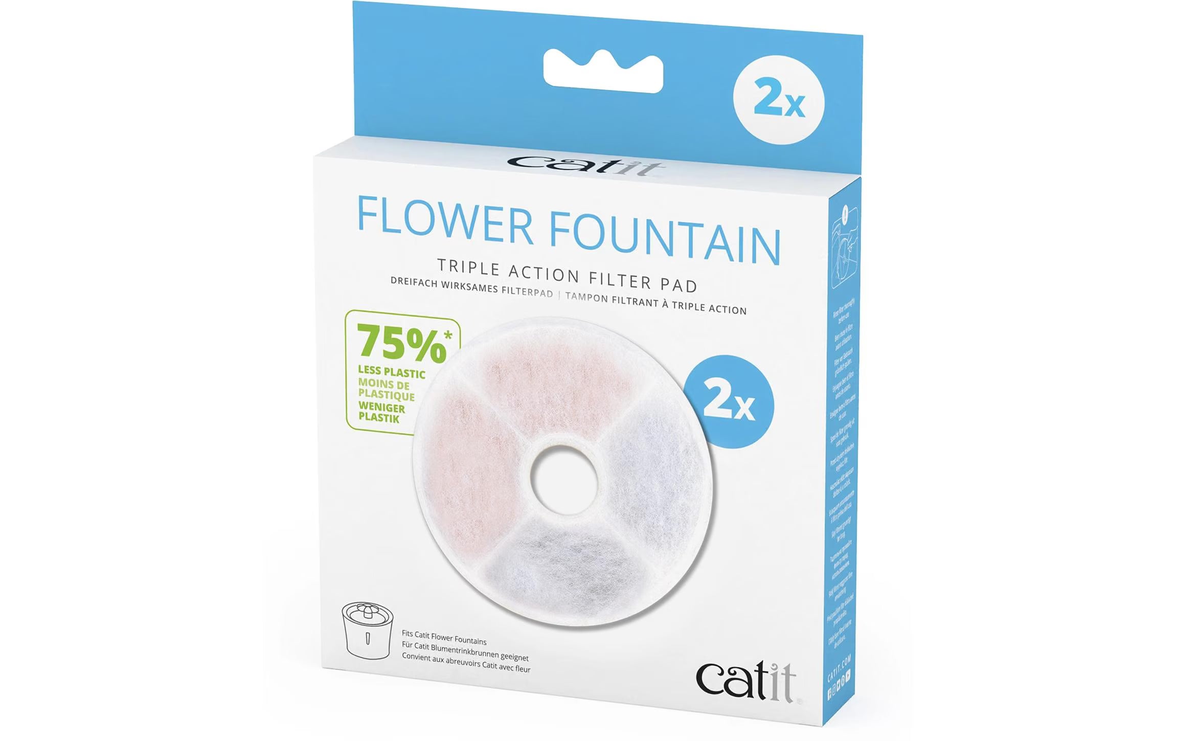 Catit Ersatzfilter Triple Aktion 2er Pack