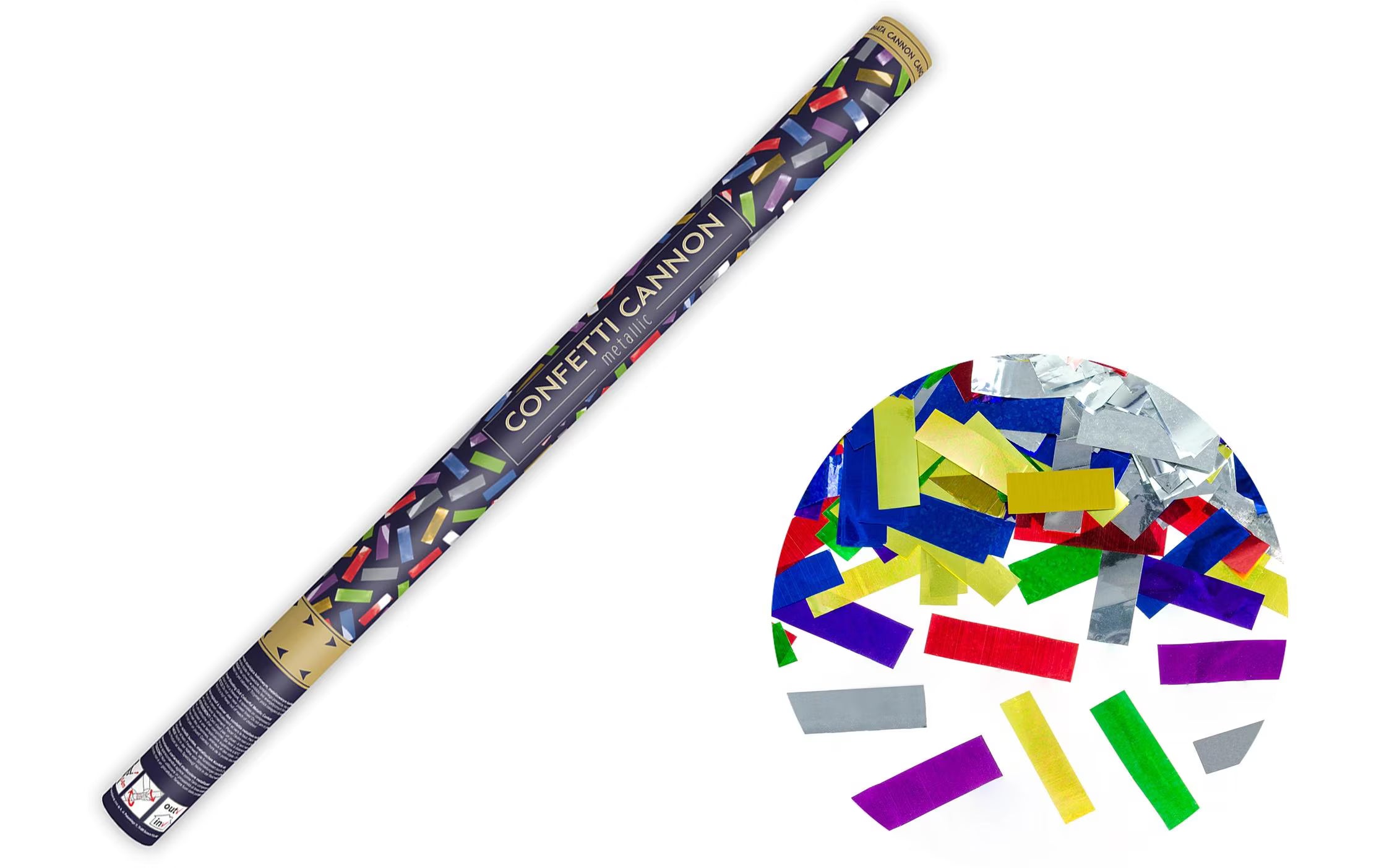 Partydeco Konfettikanone Streifen