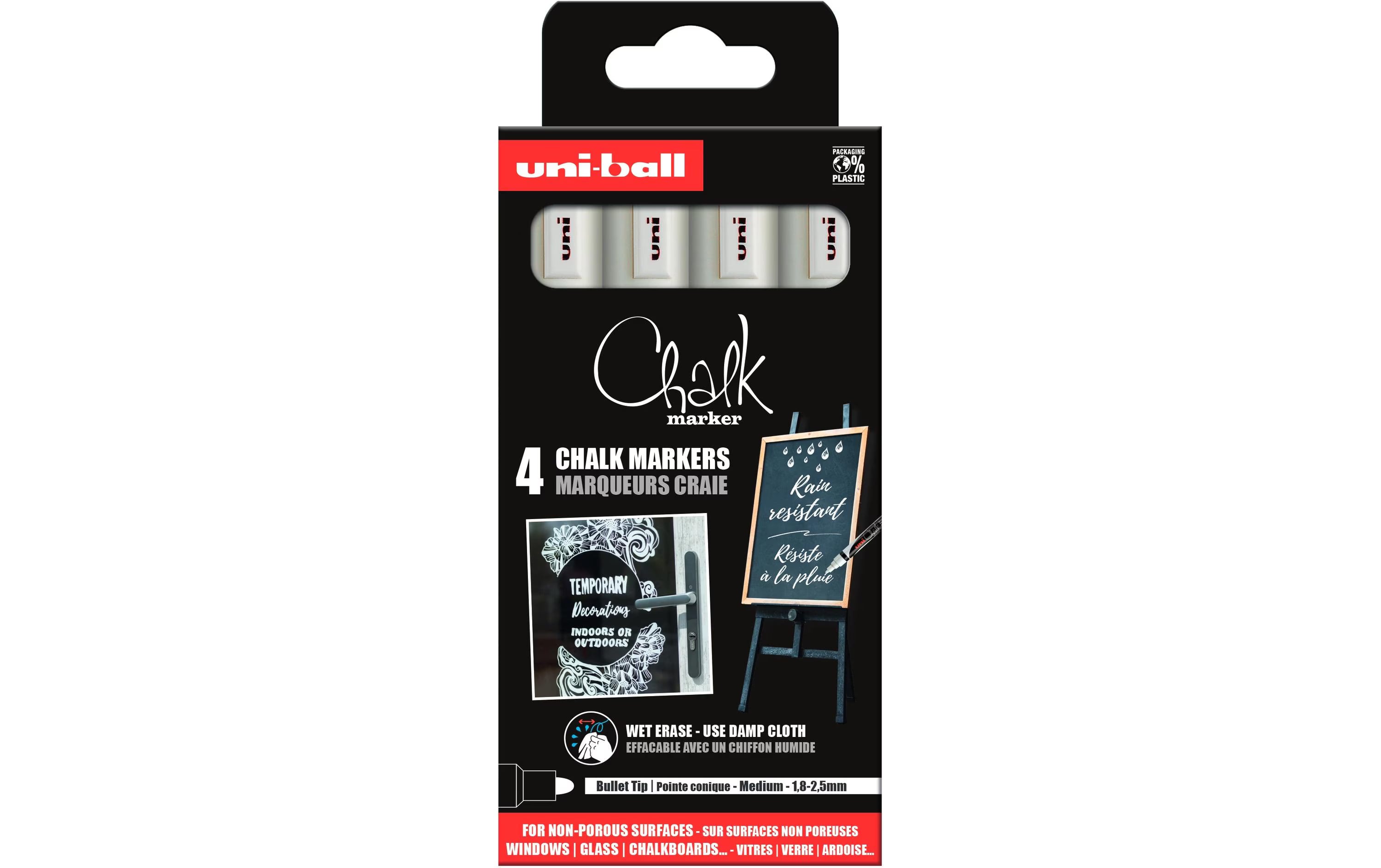 Uni CHALK Kreidemarker PWE-5.M Rundspitze