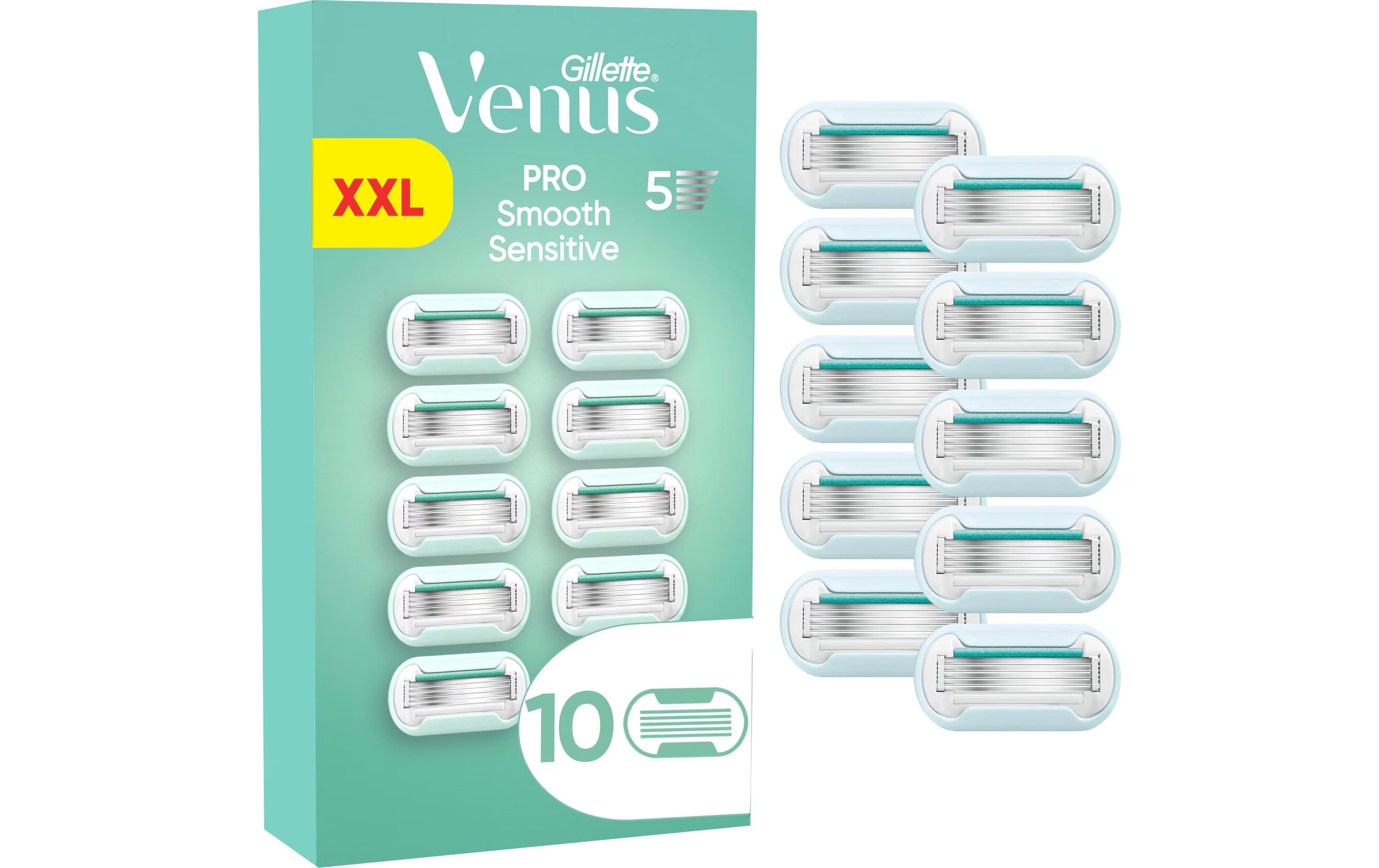 Gillette Venus Pro Smooth Sensitive 10er