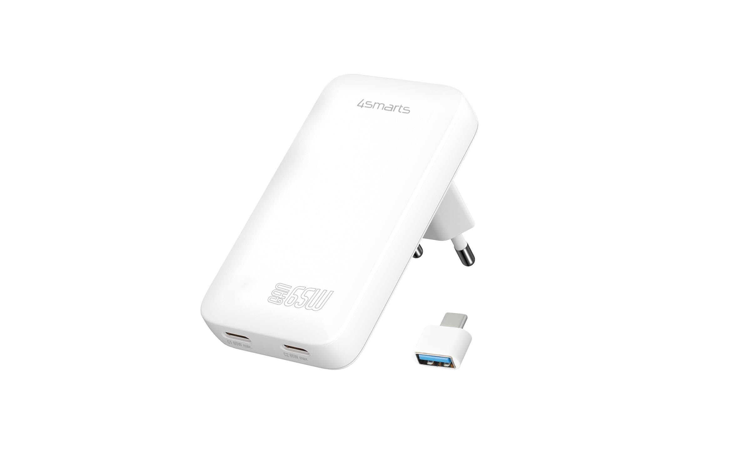 4SMARTS Ladegerät FlatPlug Slim Dual