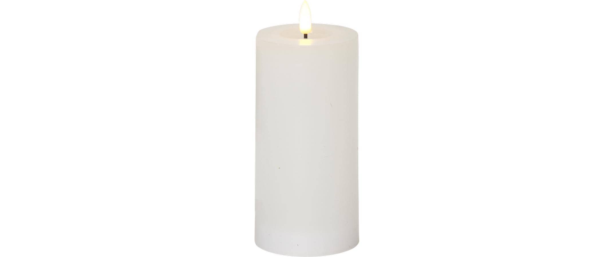Star Trading LED Pillar Kerze Flamme Flow