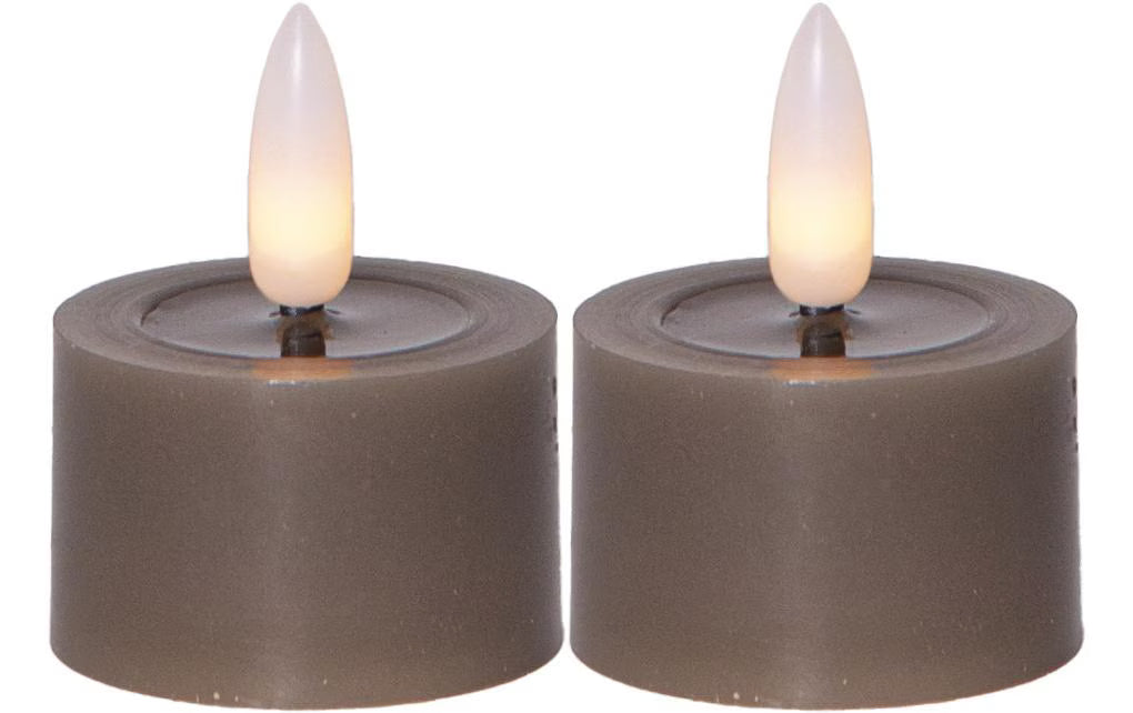 Star Trading LED Teelicht 2 Pack Flow