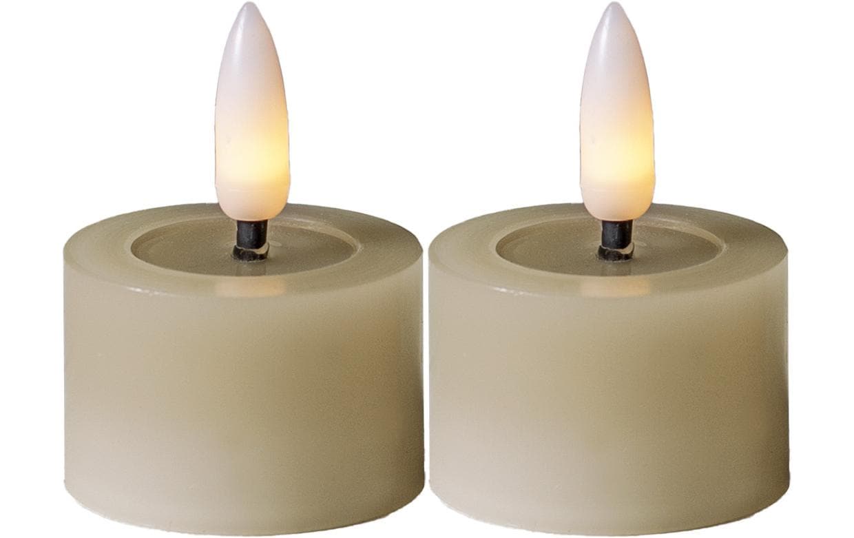Star Trading LED Teelicht 2 Pack Flow