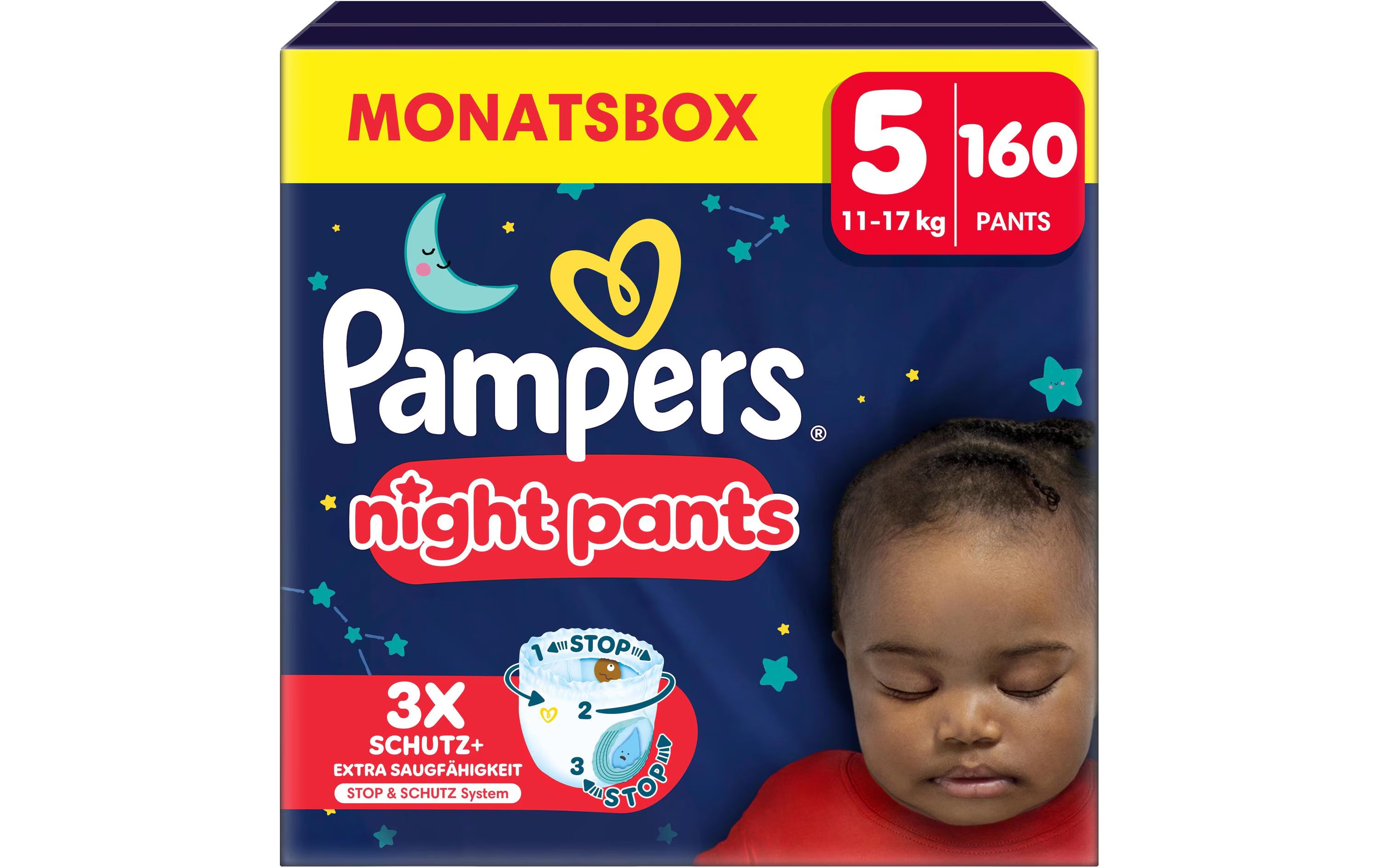 Pampers Nachtwindeln Baby Dry Night Pants