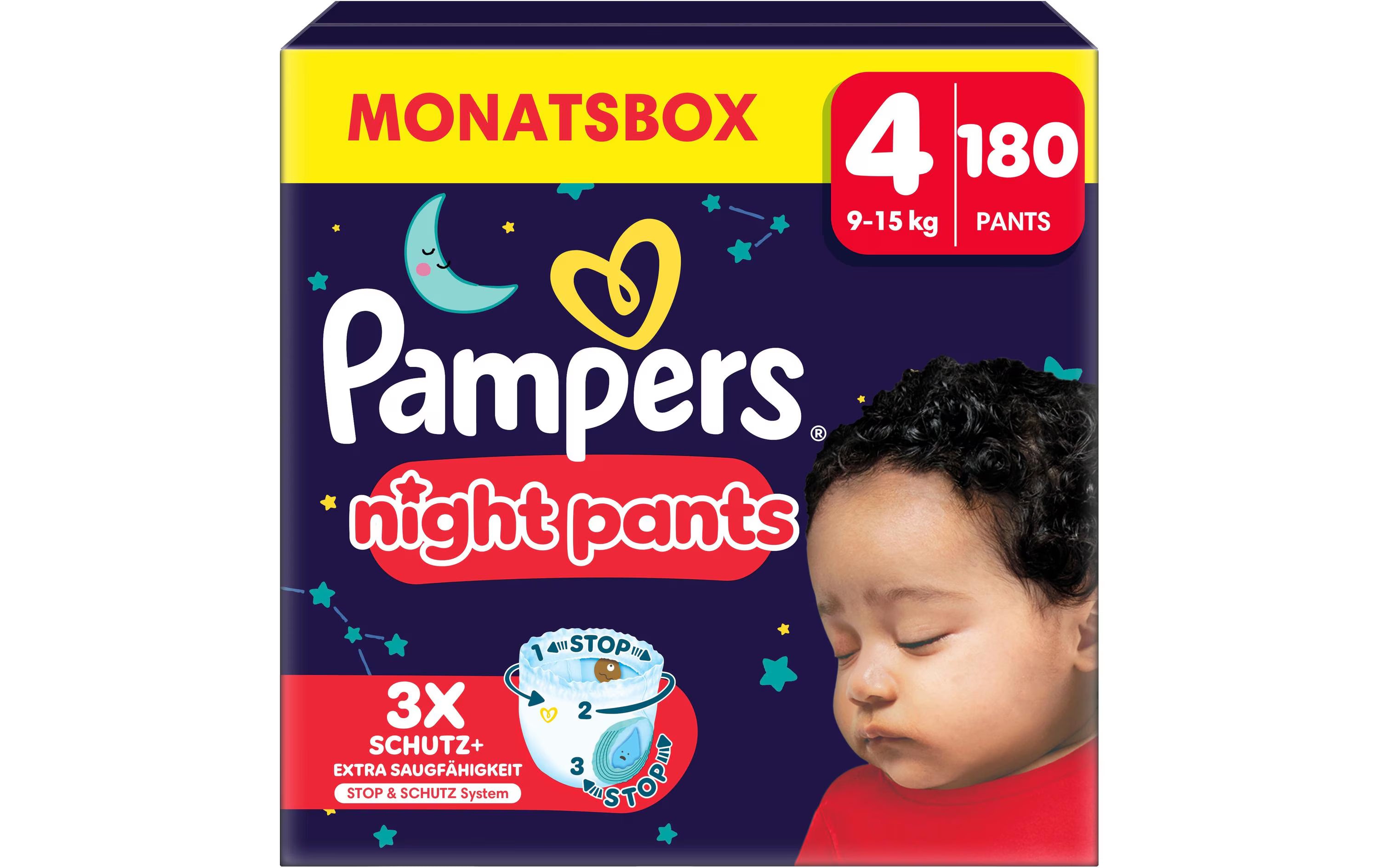 Pampers Nachtwindeln Baby Dry Night Pants
