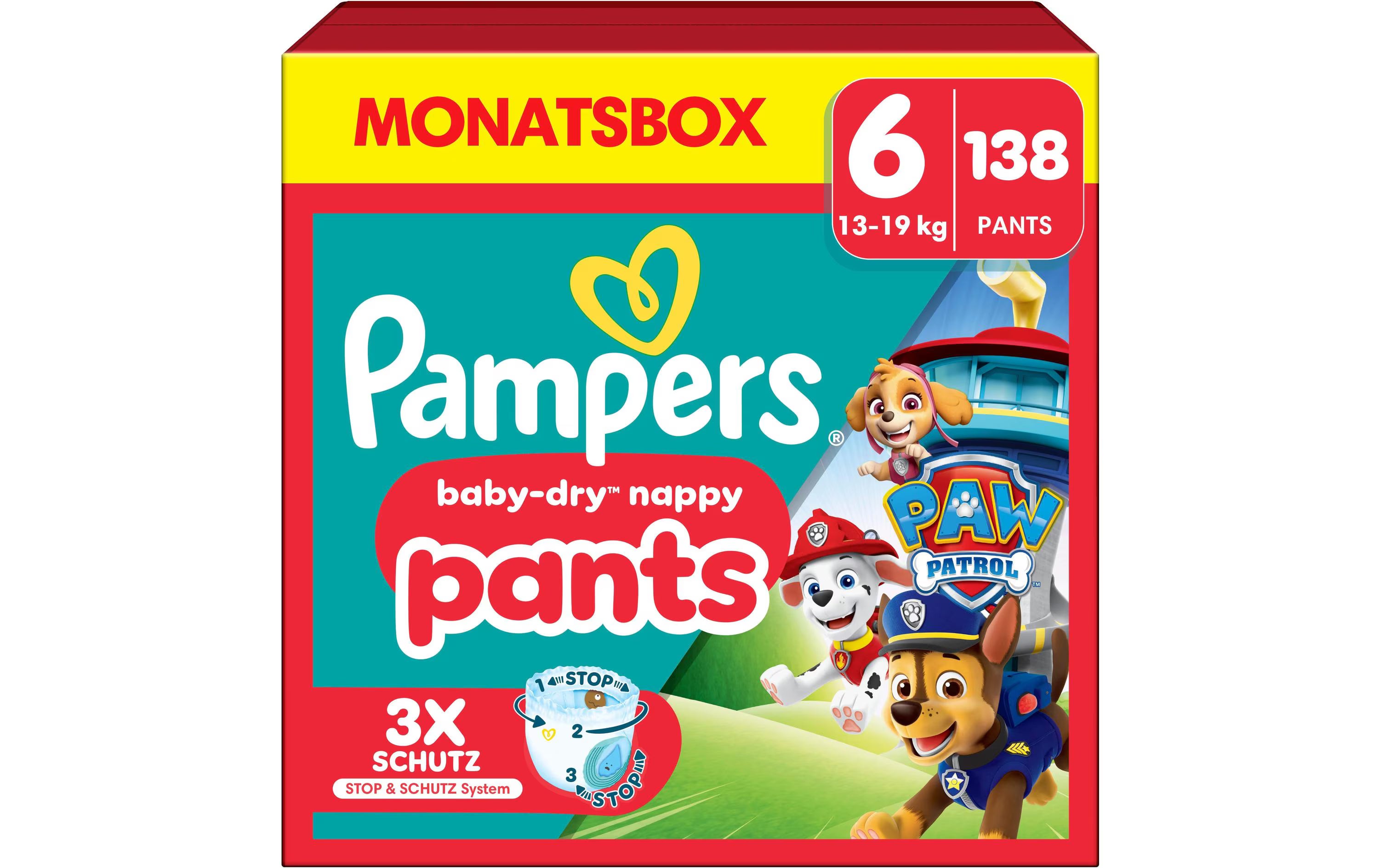 Pampers Windeln Baby Dry Pants Paw Patrol