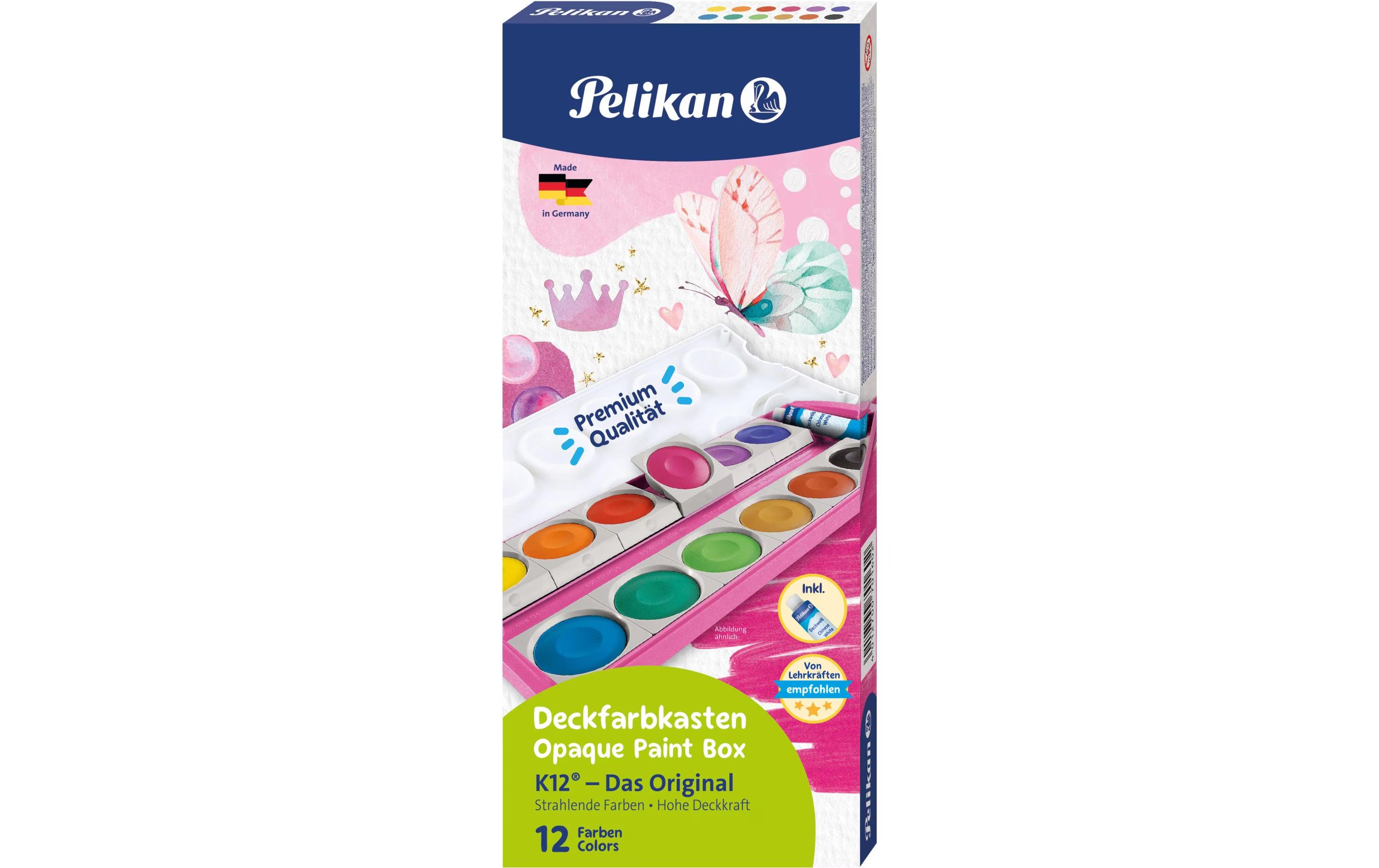 Pelikan Deckfarbkasten K/12 pink
